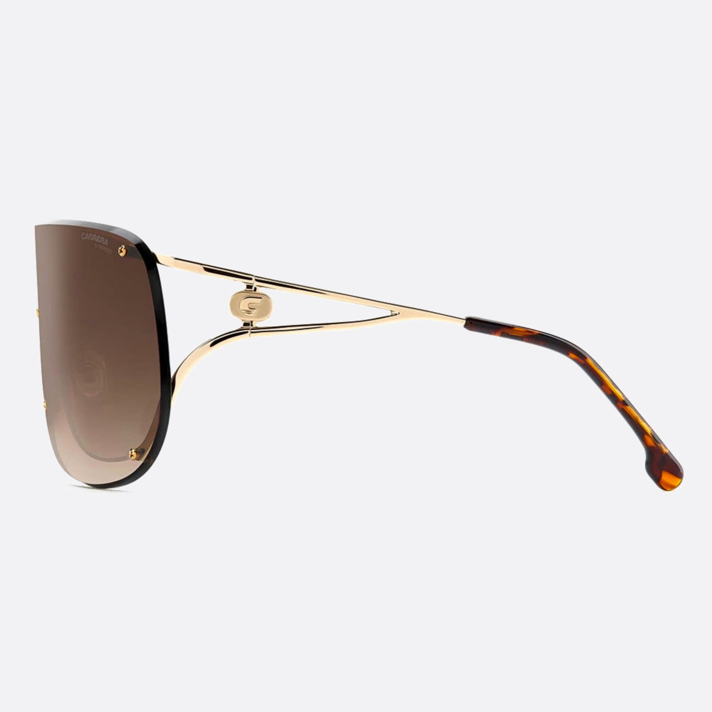 Carrera 99mm Carrera 06j Gold Shield Women Sunglasses - Lifestyle Shot