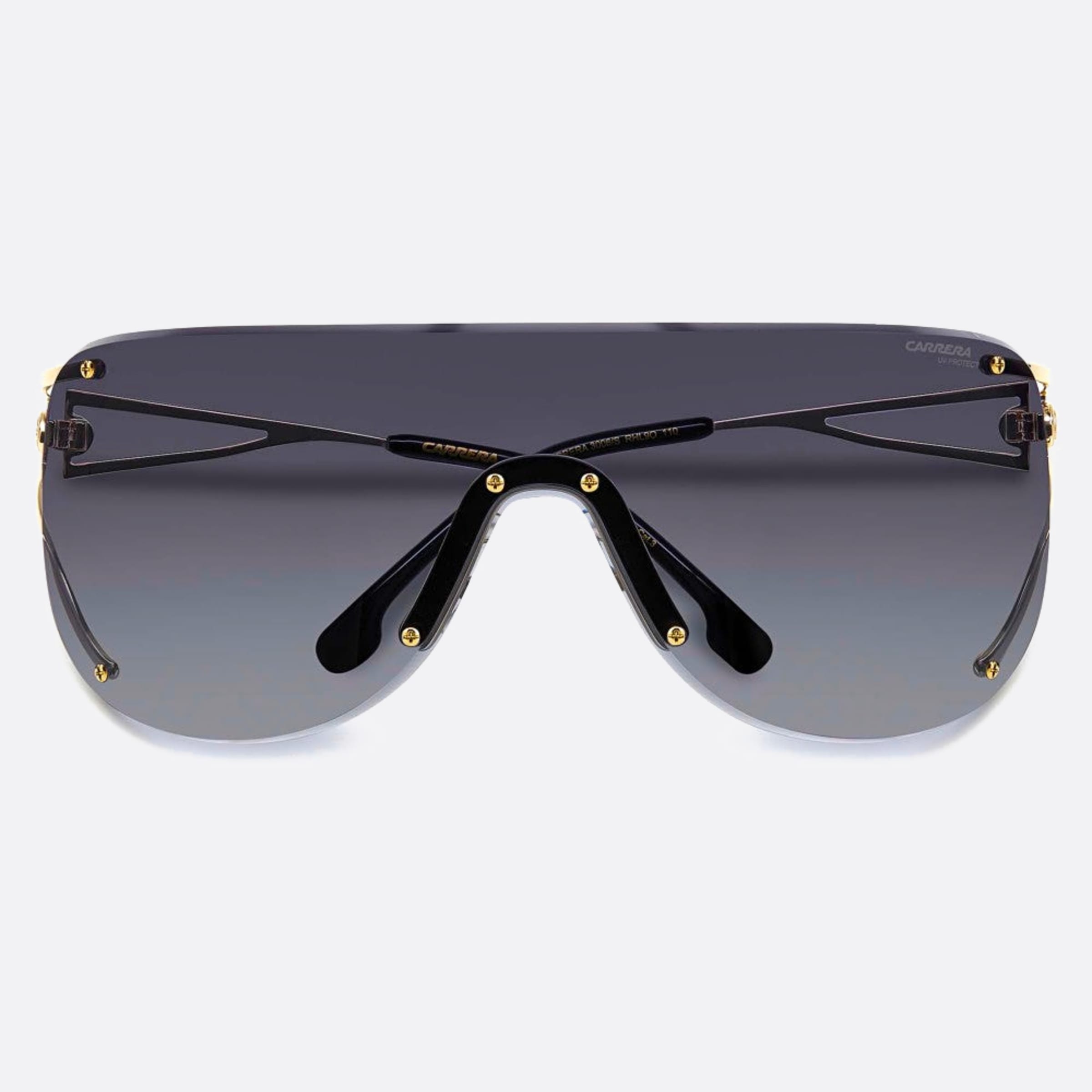 Carrera 99mm Carrera Rhl Gold Shield Women Sunglasses - Detail View