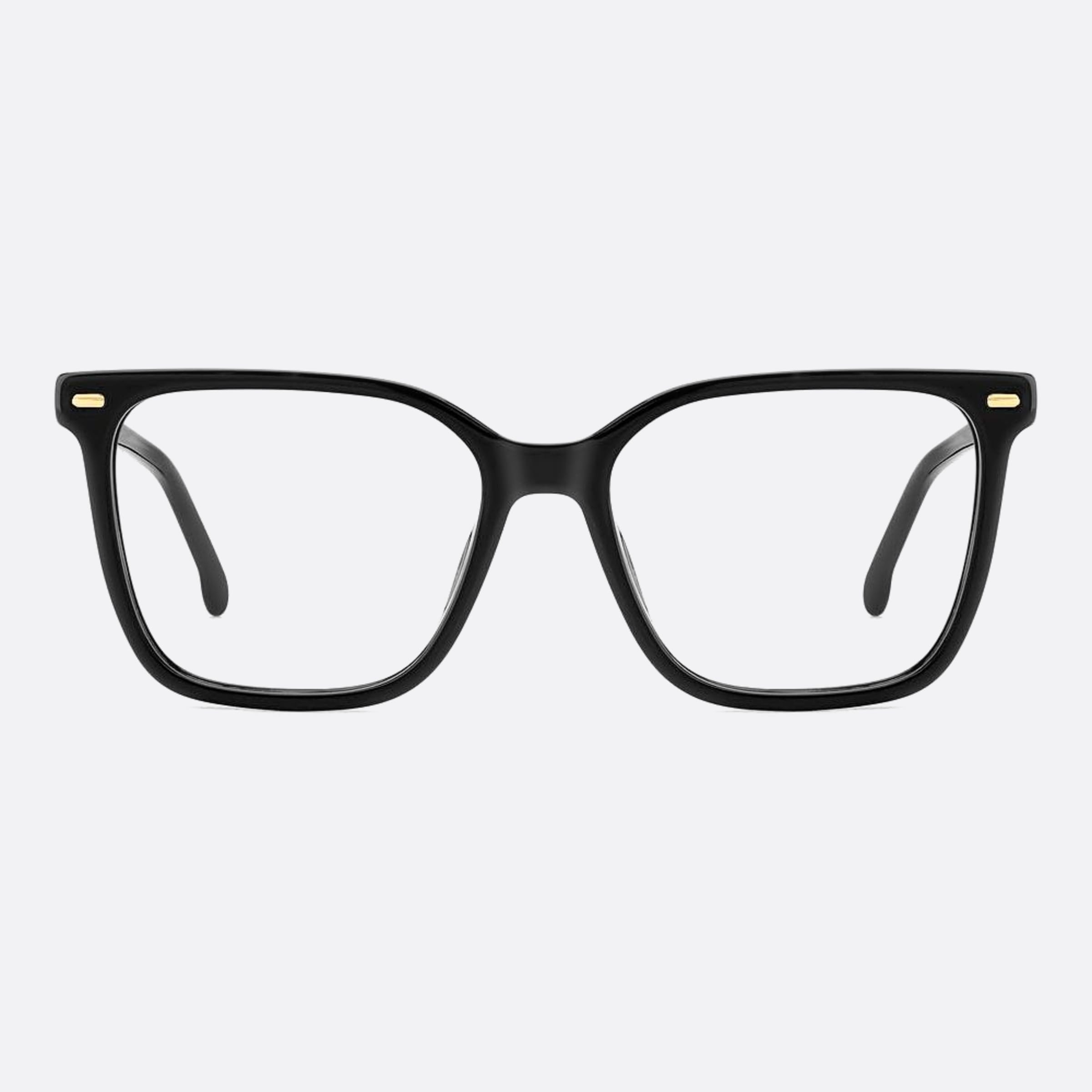 Carrera 53mm Carrera Black Squared Women Eyeglasses - Main View