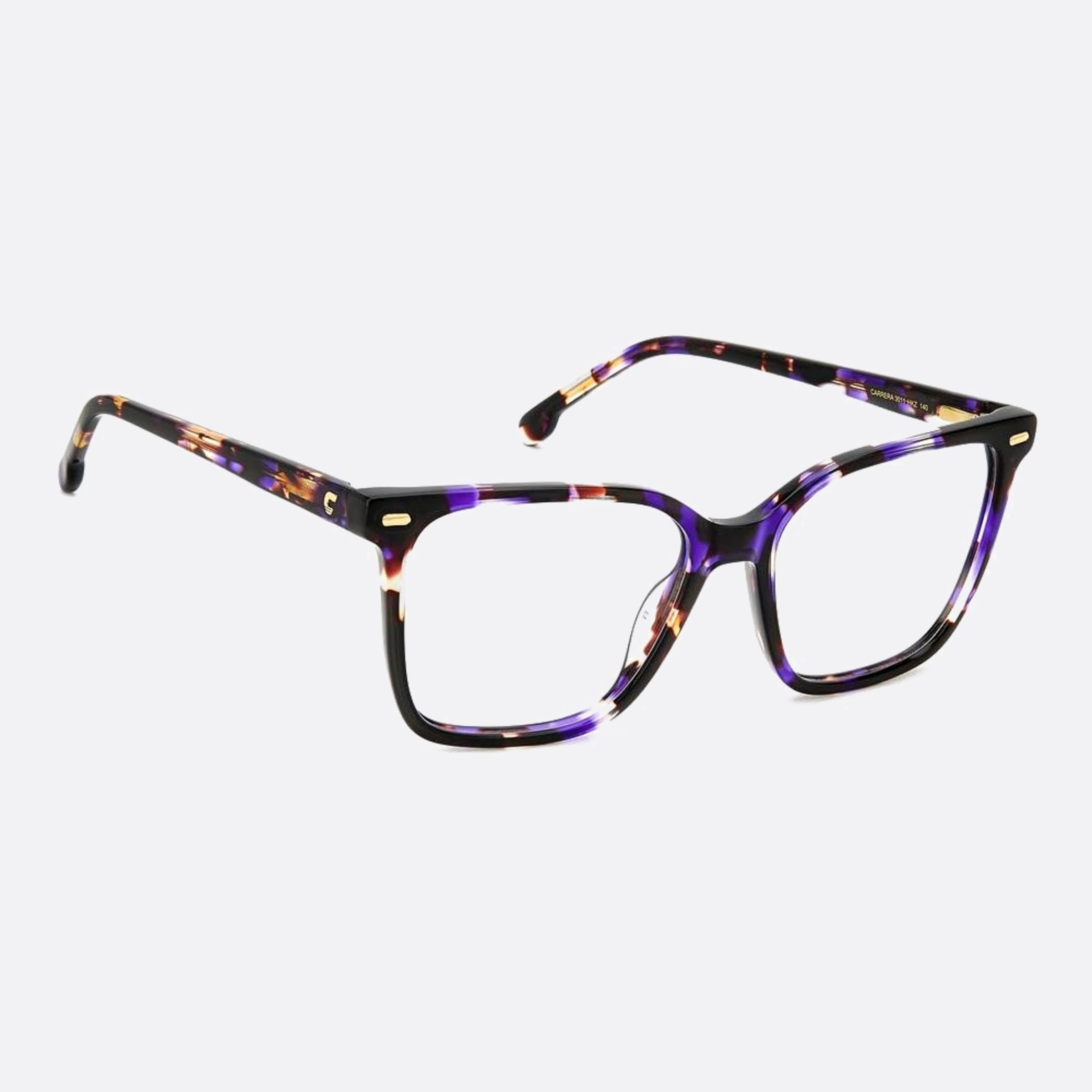 Carrera 53mm Carrera Hkz Violet Squared Women Eyeglasses - Detail View
