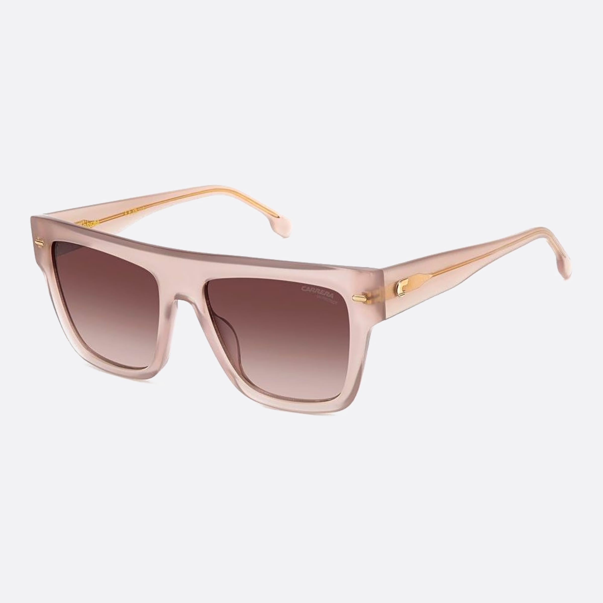 Carrera 55mm Carrera Fwm Pink Geometric Women Sunglasses - Side View