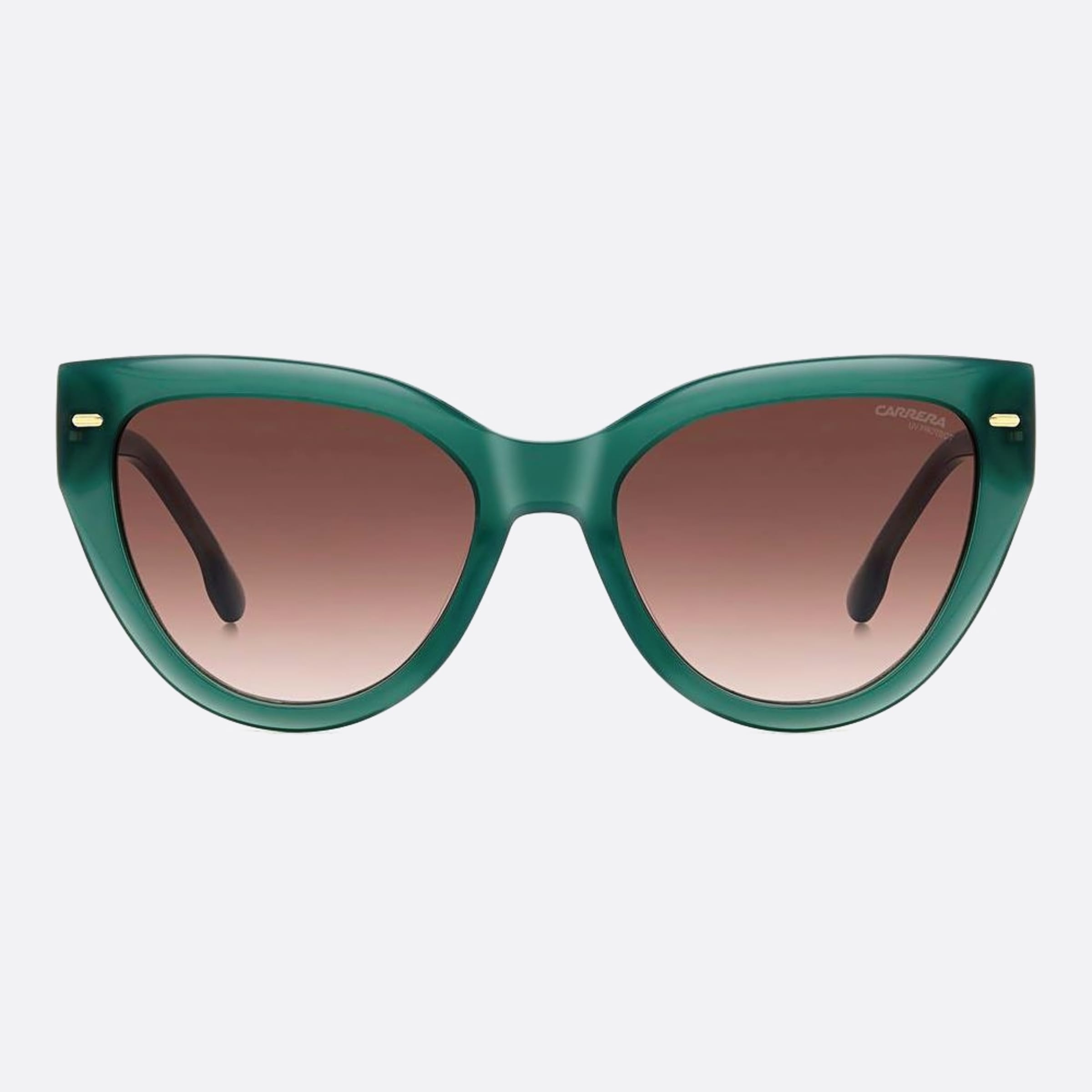 Carrera 55mm Carrera 1ed Green Geometric Women Sunglasses - Main View