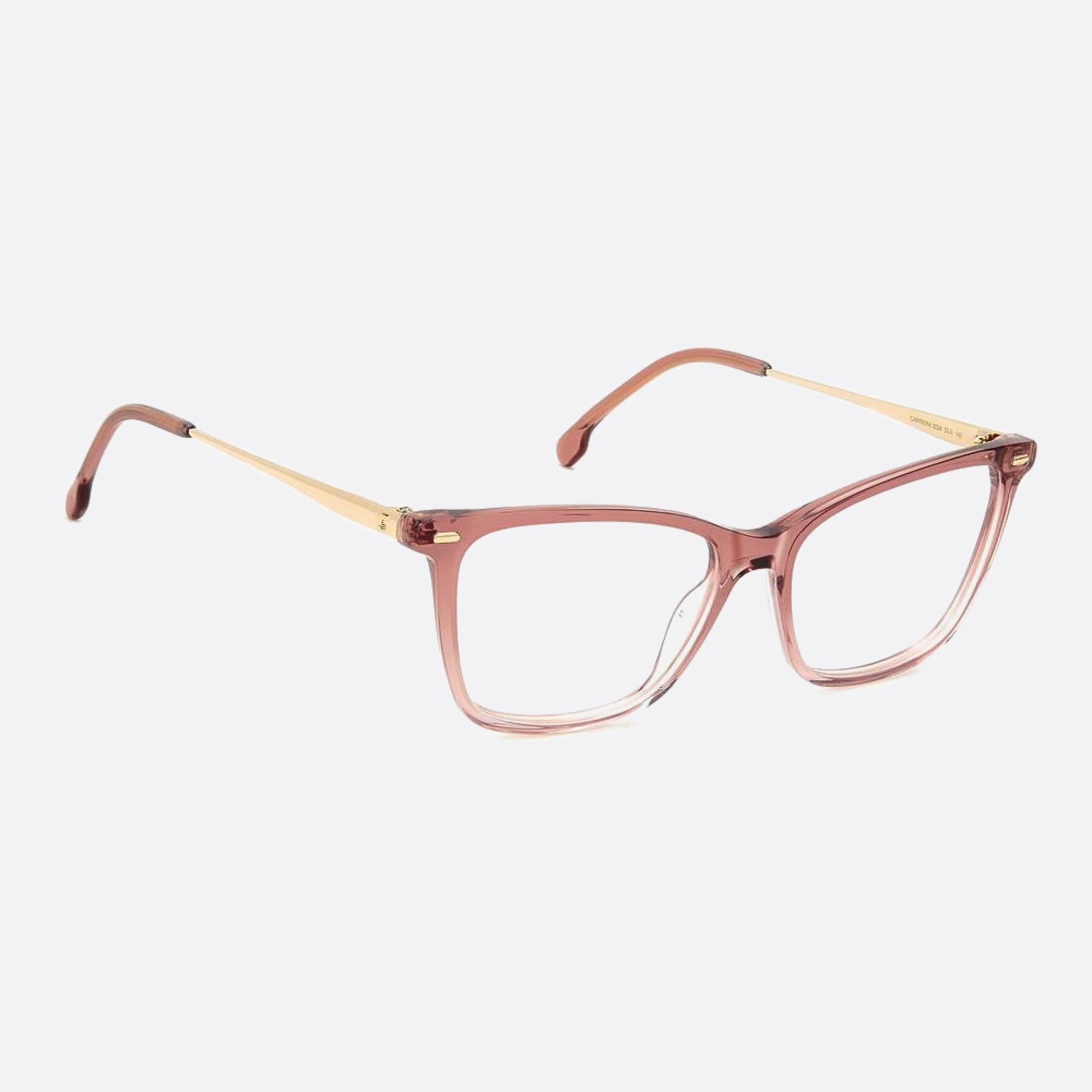 Carrera 54mm Carrera Dln Pink Squared Women Eyeglasses - Detail View