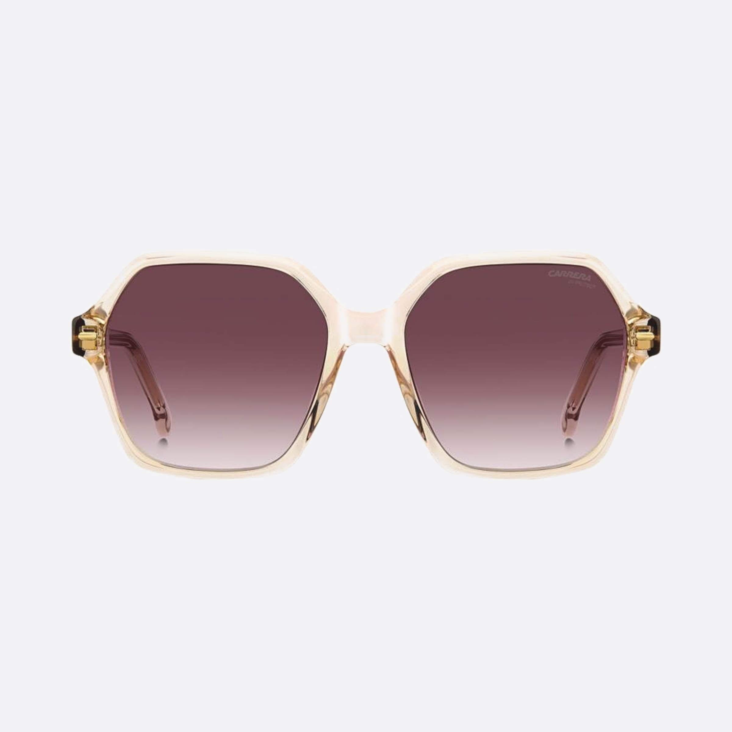Carrera 56mm Carrera Ham Rose Gold Squared Women Sunglasses - Main View