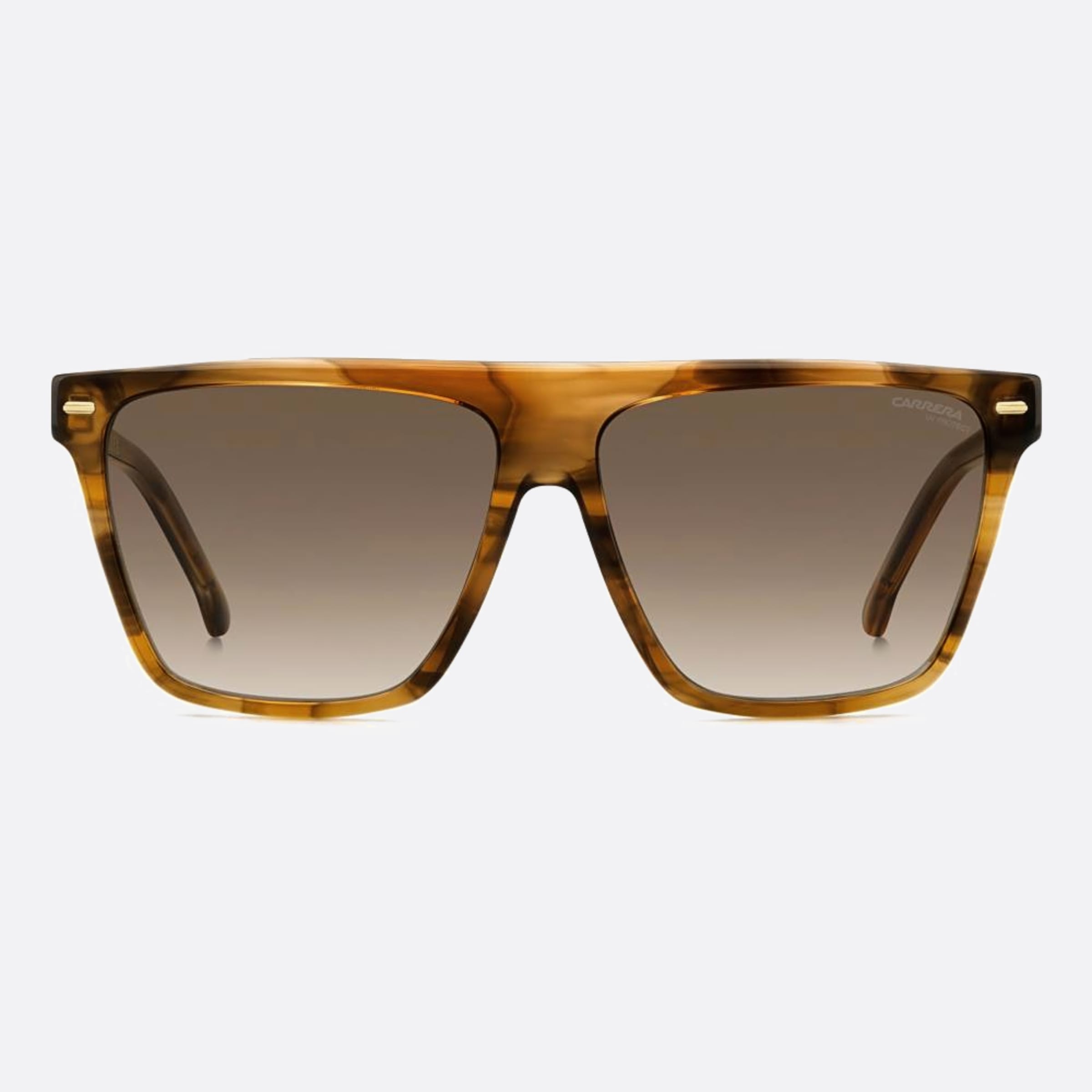 Carrera 58mm Carrera Ex4 Brown Squared Women Sunglasses - Main View