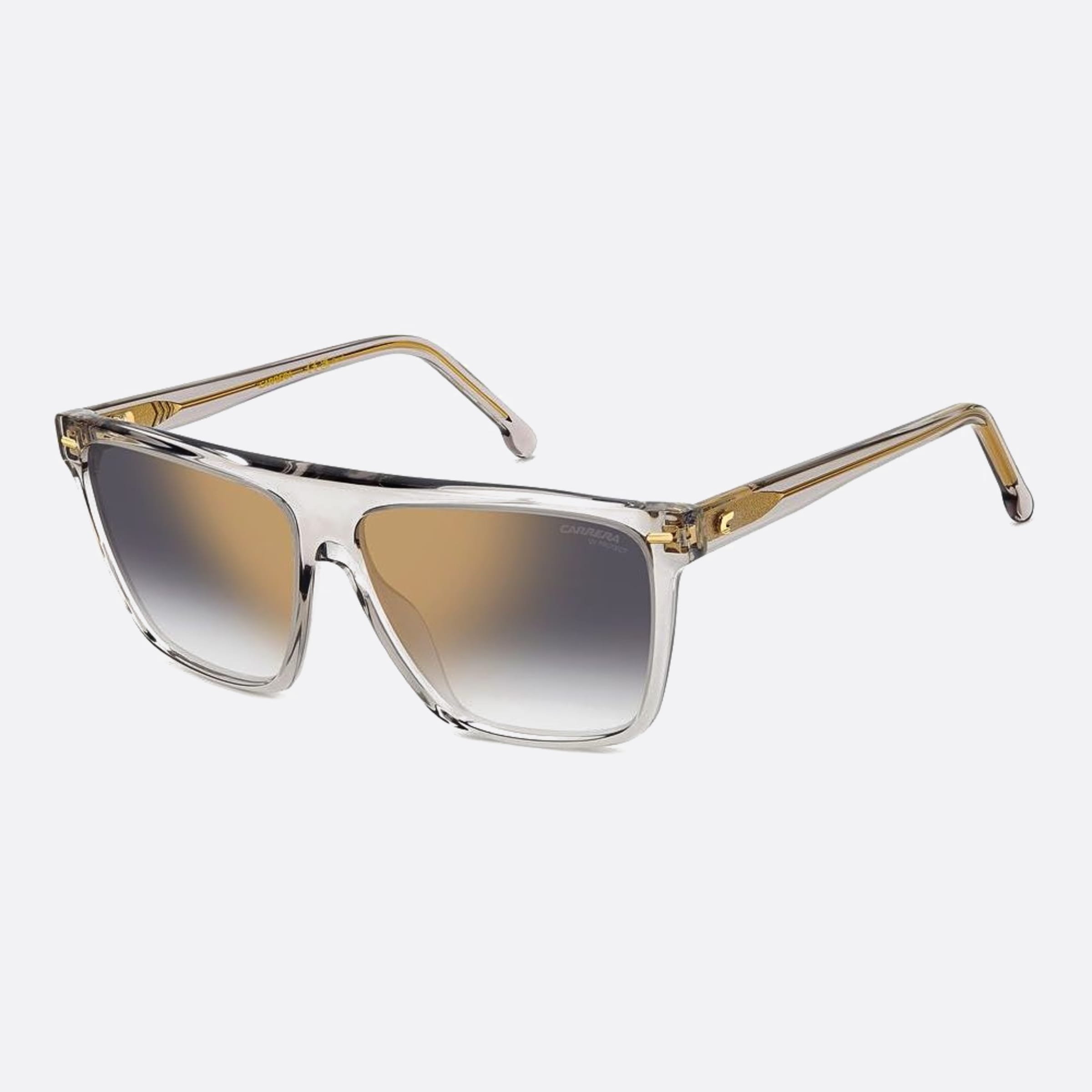 Carrera 58mm Carrera Kb7 Grey Squared Women Sunglasses - Side View
