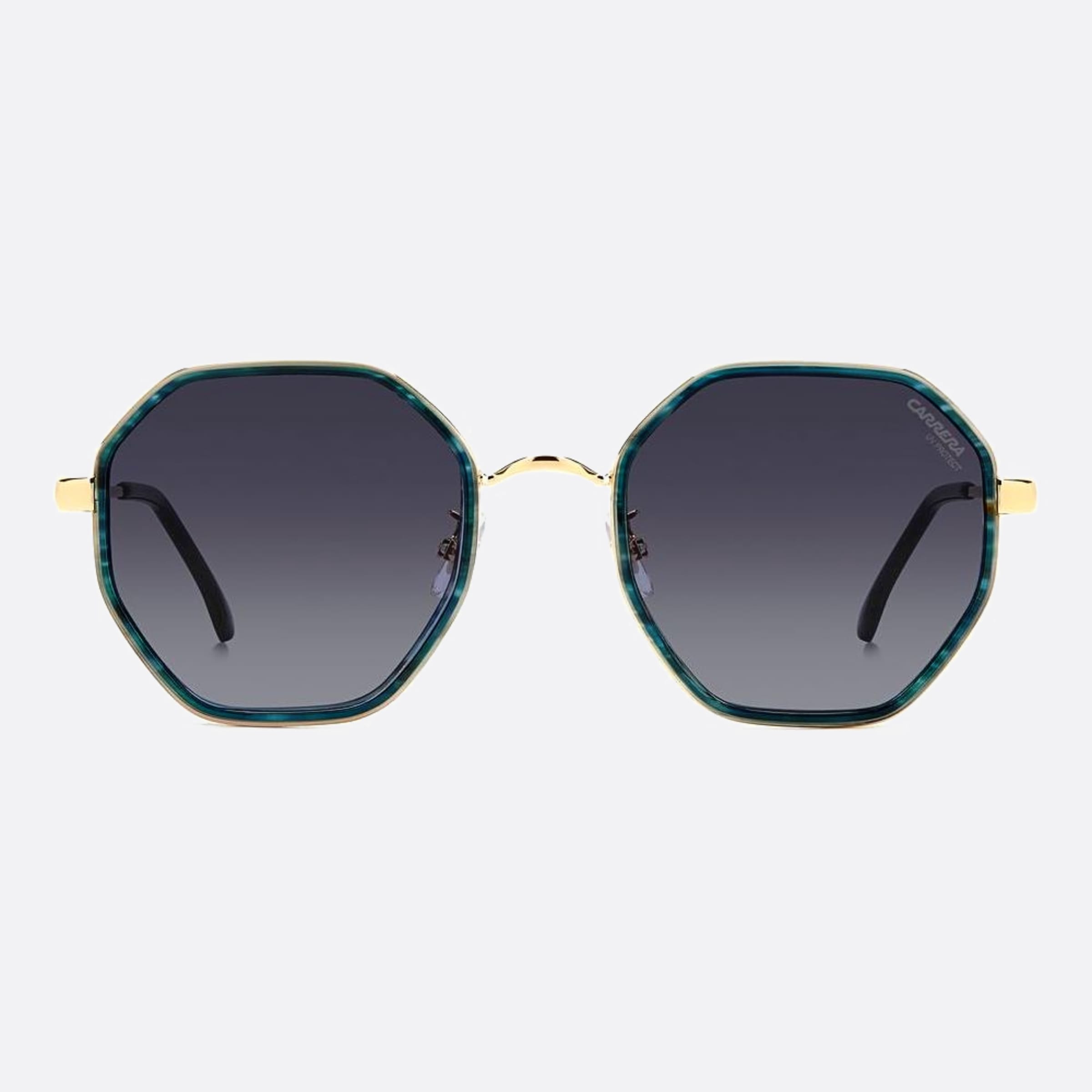 Carrera 53mm Carrera 6ak Green Geometric Women Sunglasses - Main View