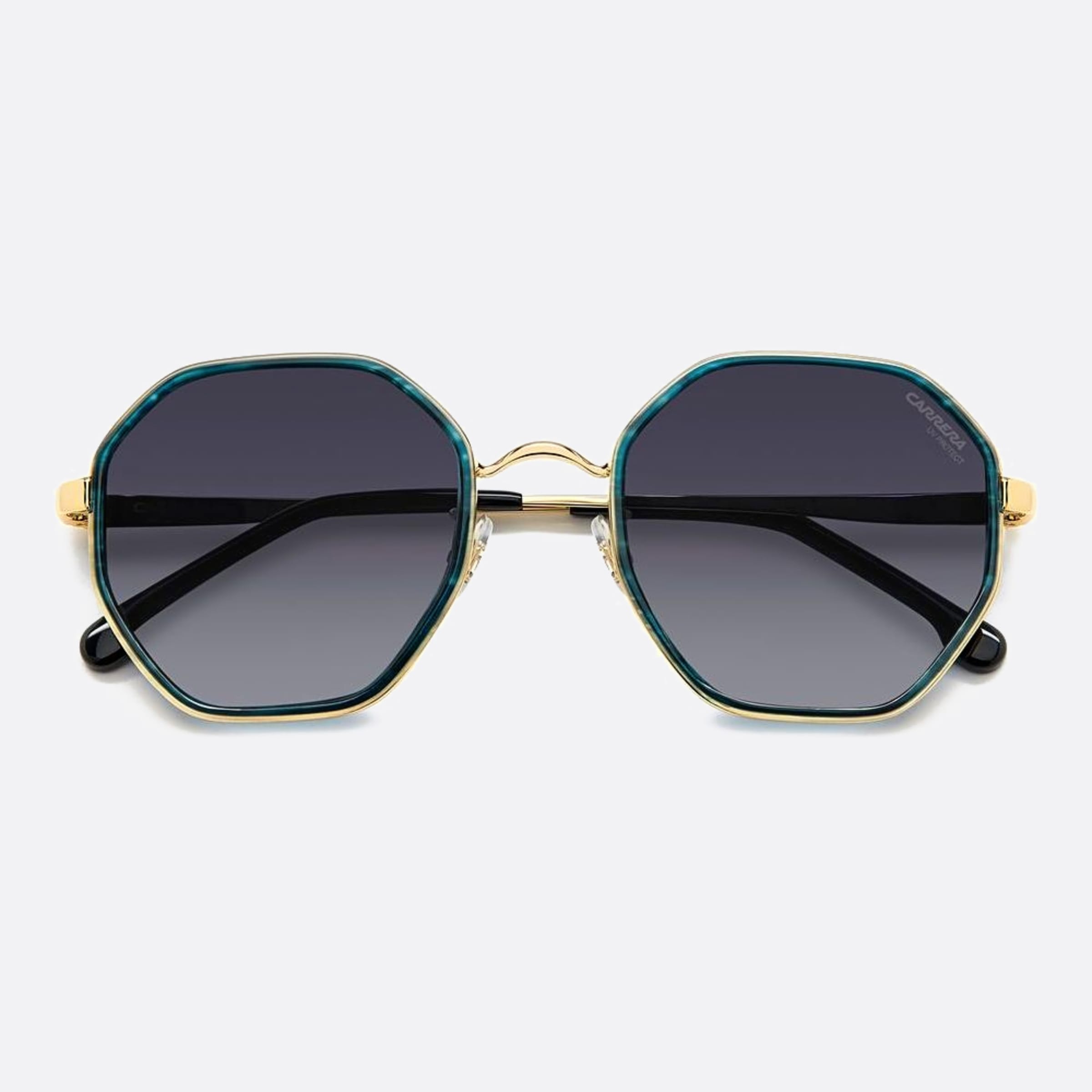 Carrera 53mm Carrera 6ak Green Geometric Women Sunglasses - Detail View