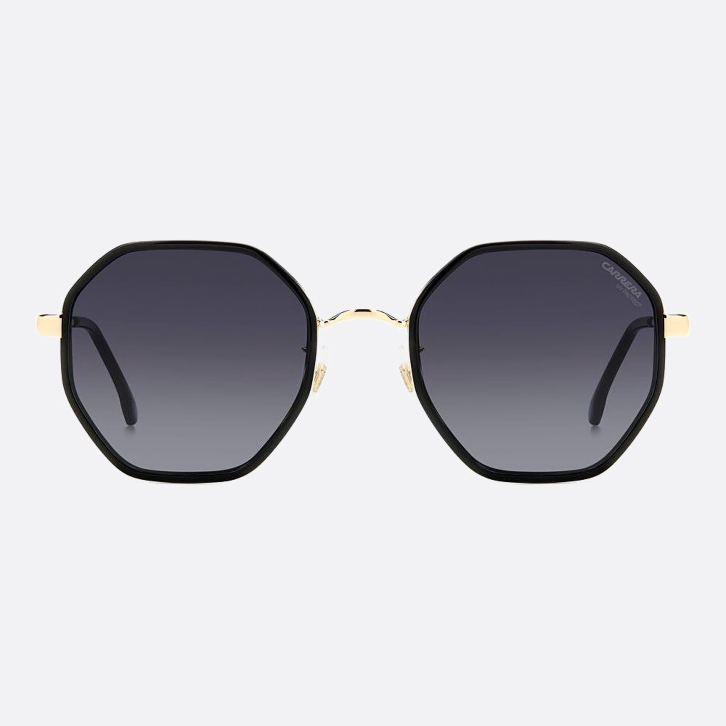 Carrera 53mm Carrera Black Geometric Women Sunglasses - Main View