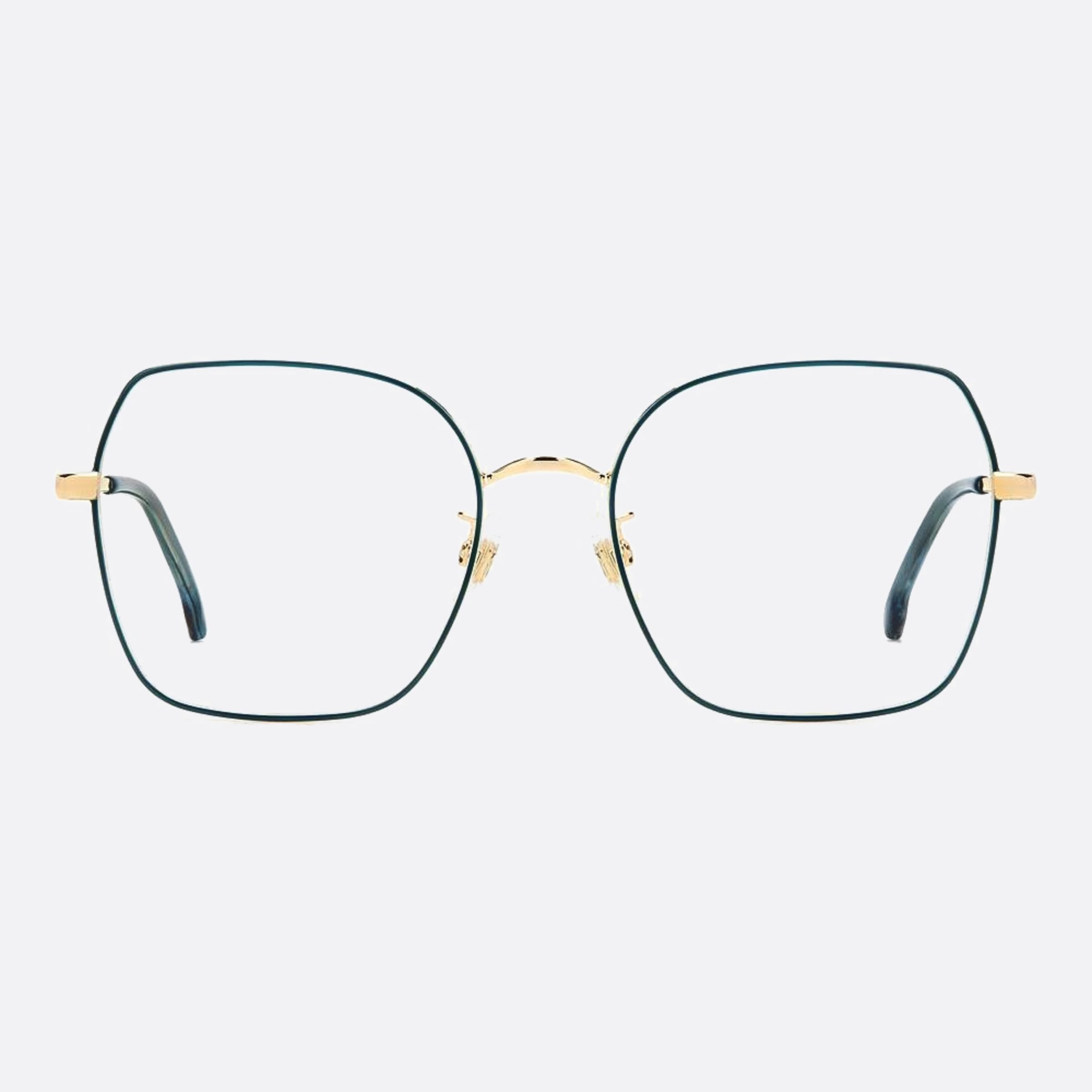 Carrera 53mm Carrera Pef Green Geometric Women Eyeglasses - Main View
