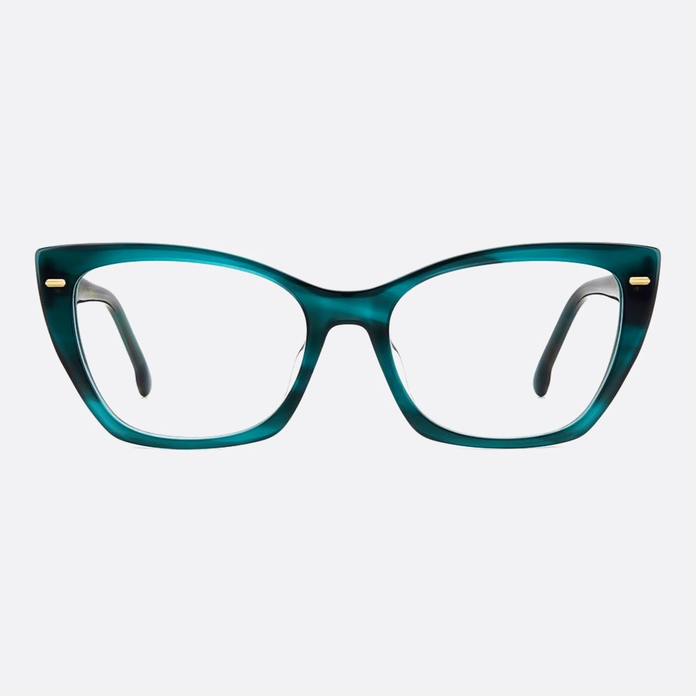 Carrera 54mm Carrera 6ak Green Squared Women Eyeglasses - Main View