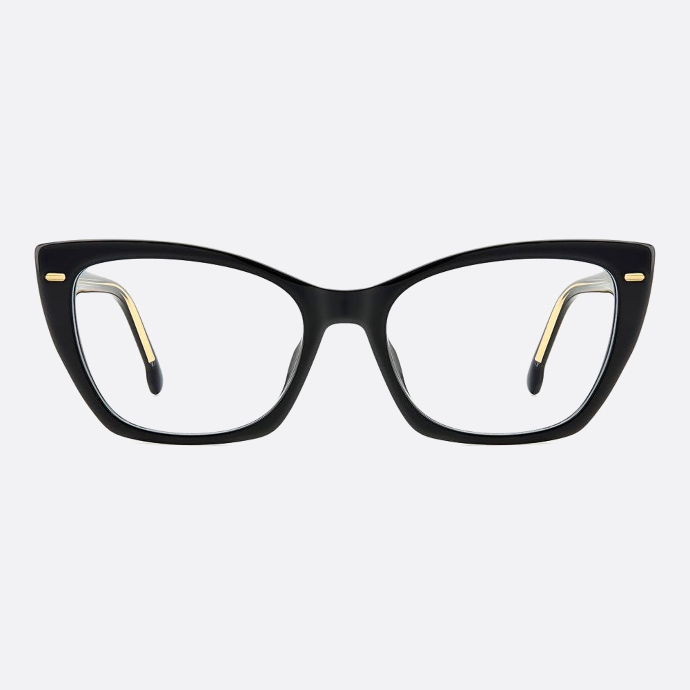 Carrera 54mm Carrera Black Squared Women Eyeglasses - Main View