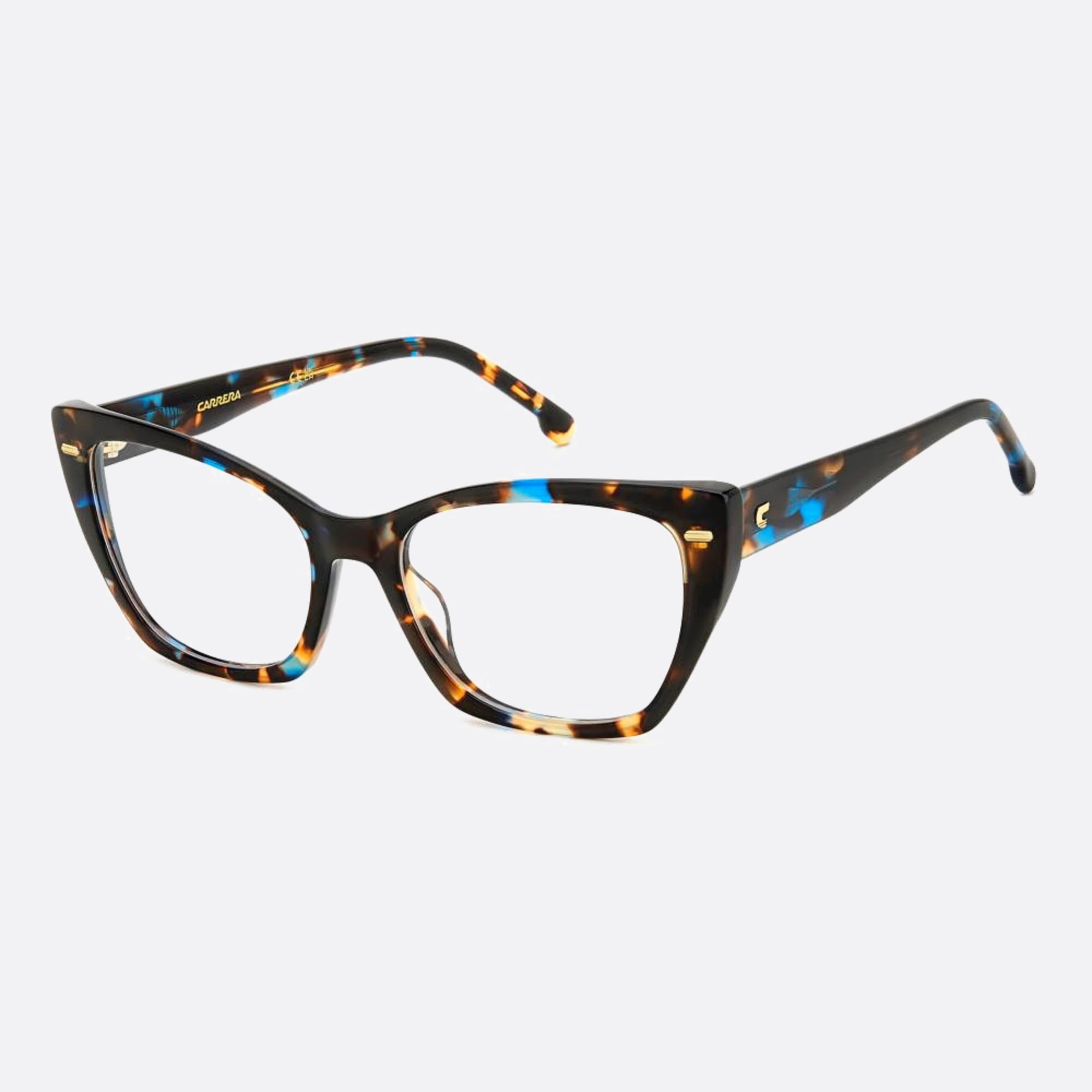 Carrera 54mm Carrera X8q Havana Squared Women Eyeglasses - Side View