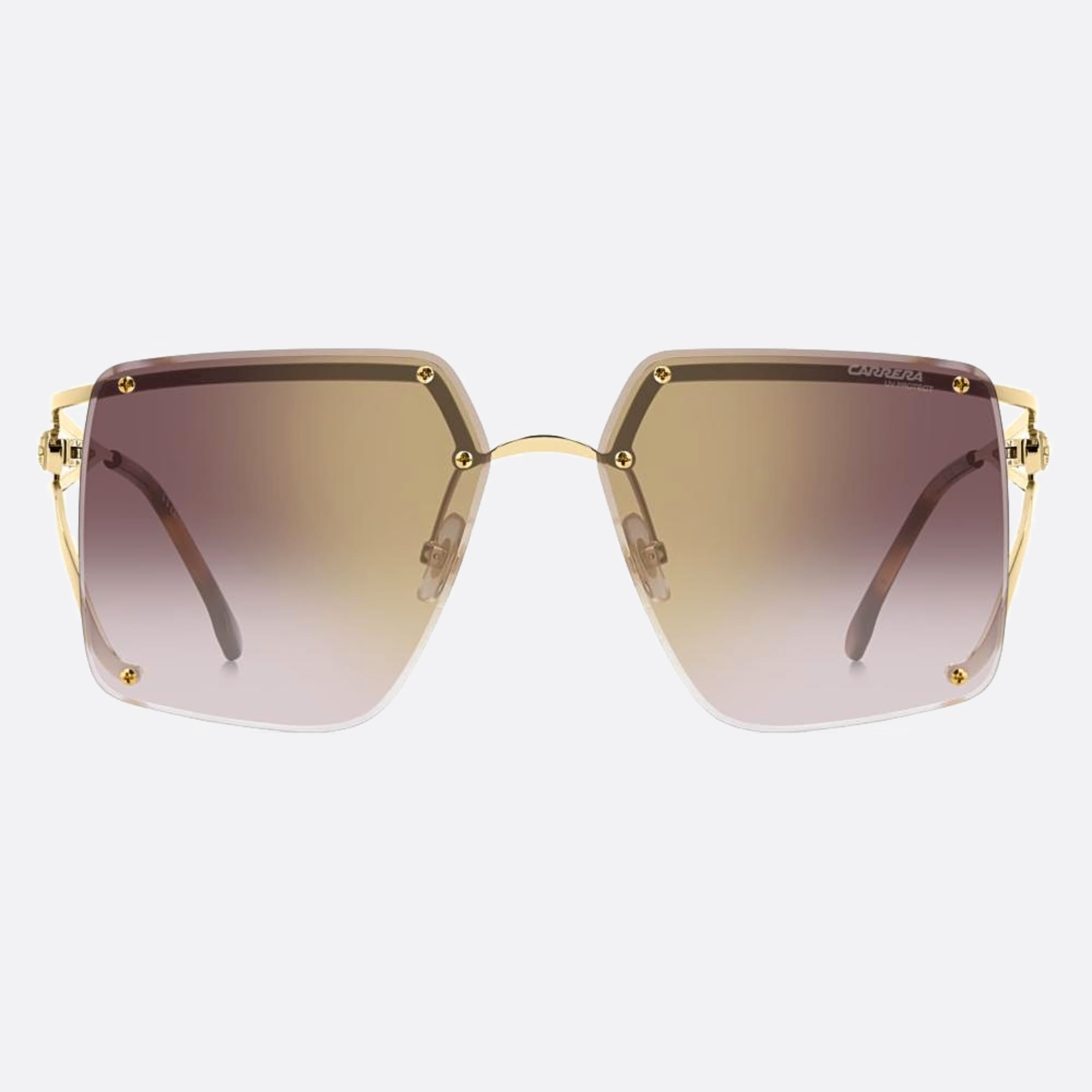 Carrera 60mm Carrera Vvp Gold Squared Women Sunglasses - Main View