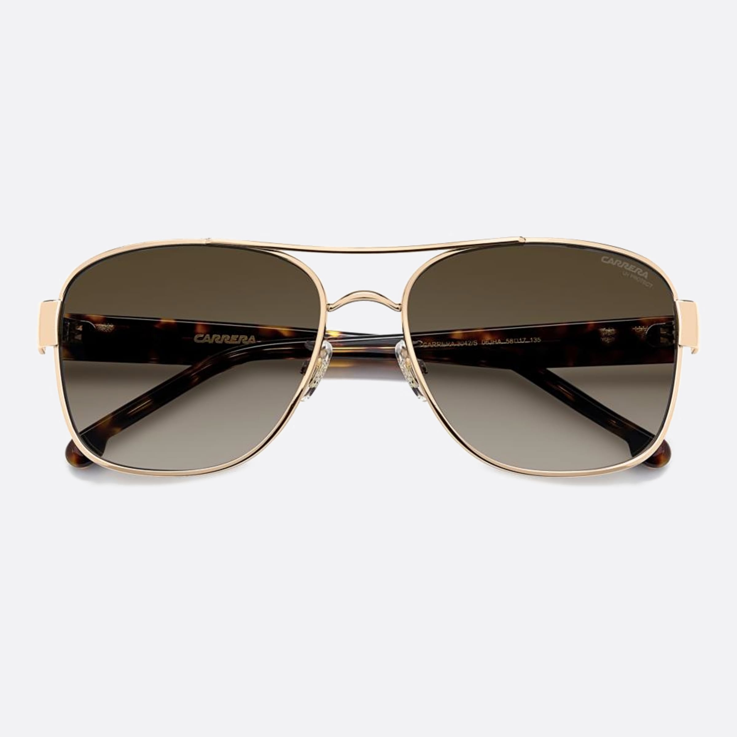 Carrera 58mm Carrera 06j Havana Geometric Women Sunglasses - Main View