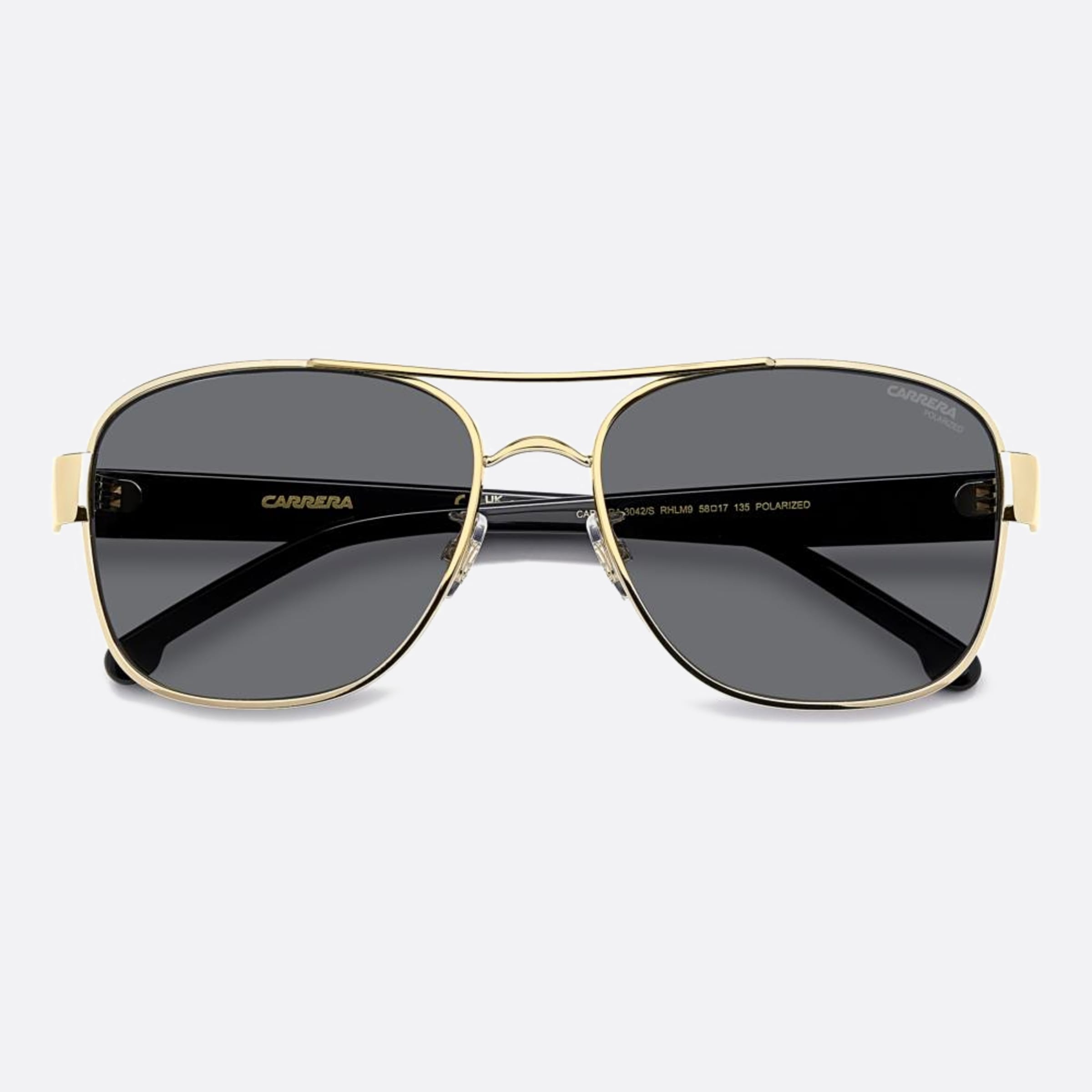 Carrera 58mm Carrera Rhl Gold Geometric Women Sunglasses - Main View