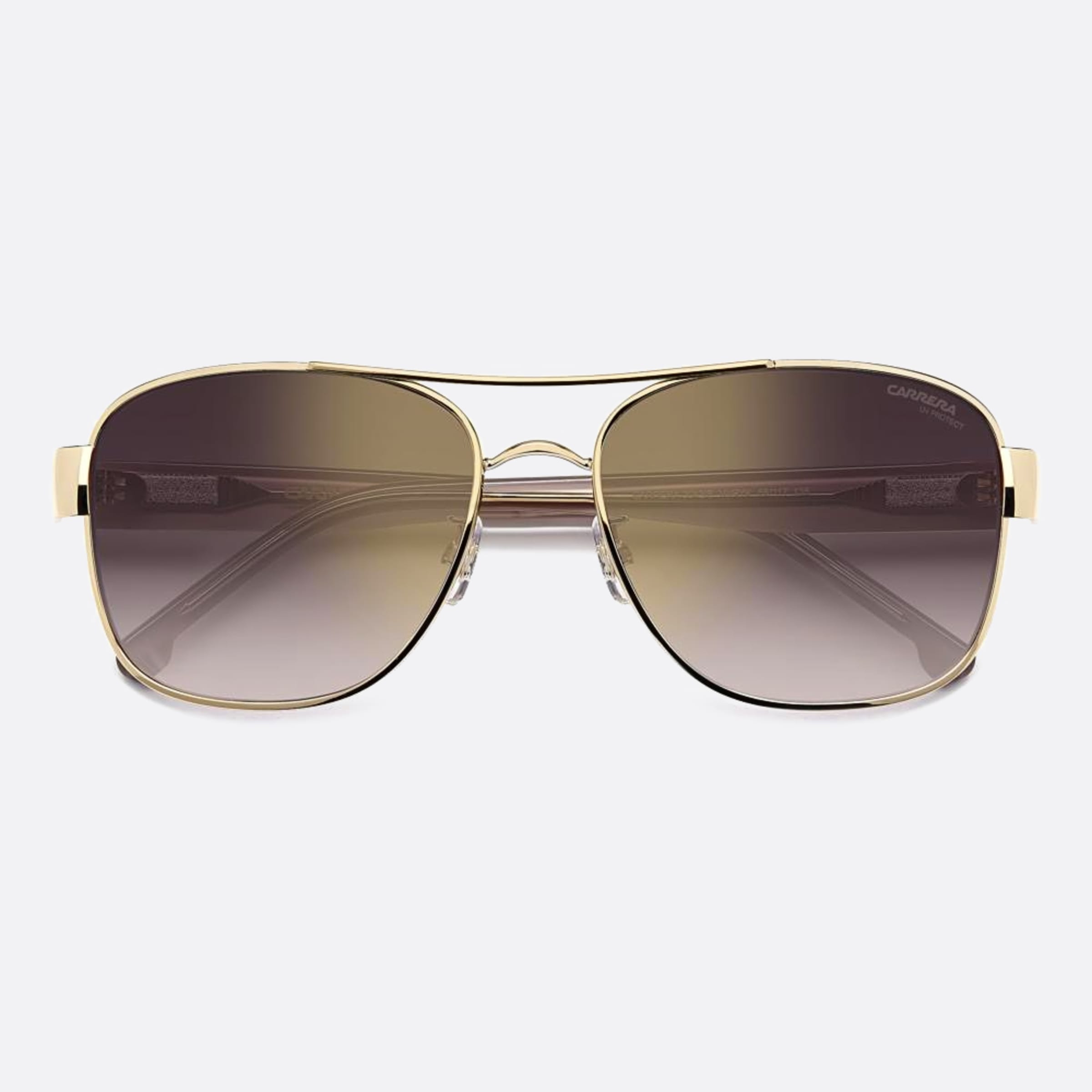 Carrera 58mm Carrera Vvp Gold Geometric Women Sunglasses - Main View