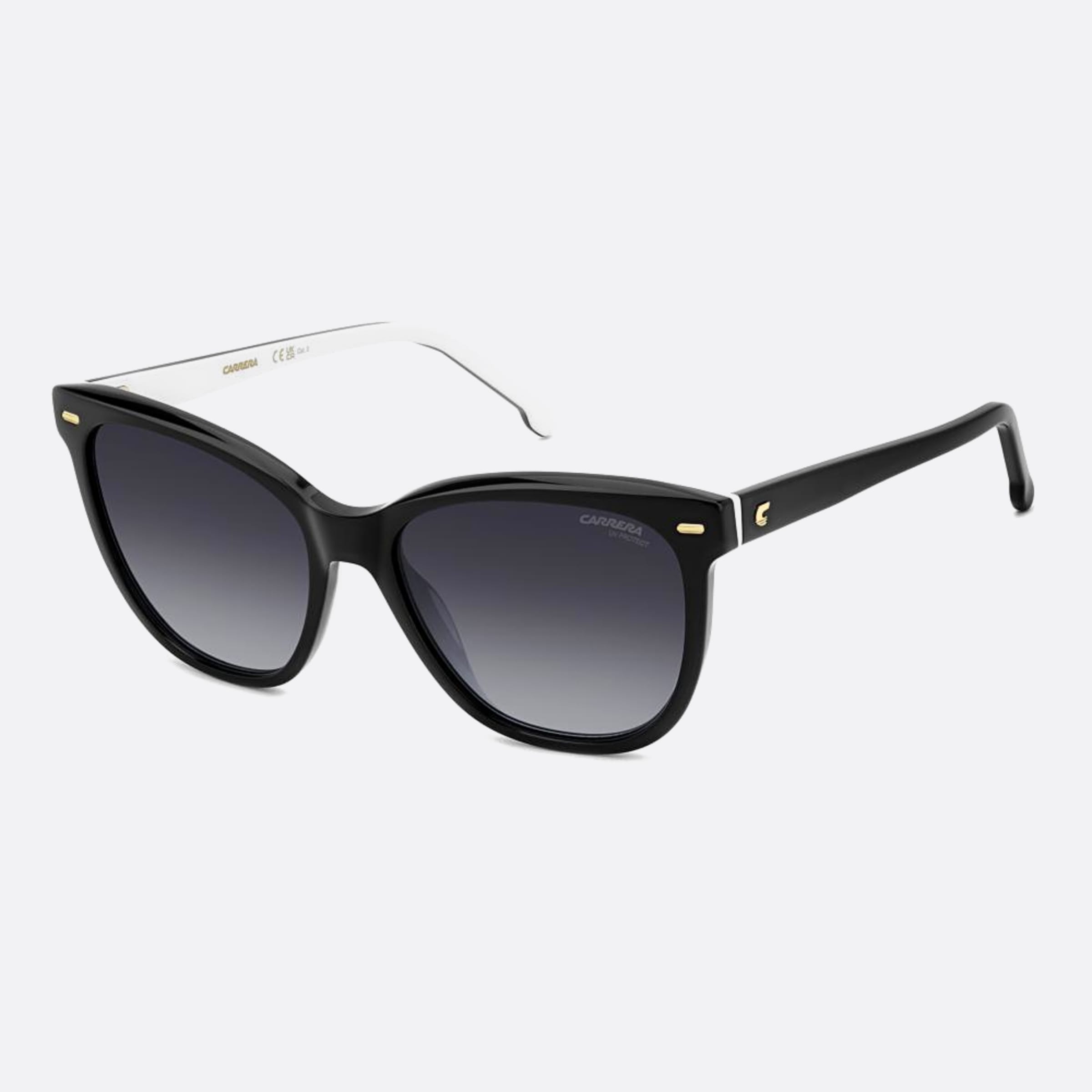 Carrera 56mm Carrera 80s Black Cat Eye Women Sunglasses - Side View