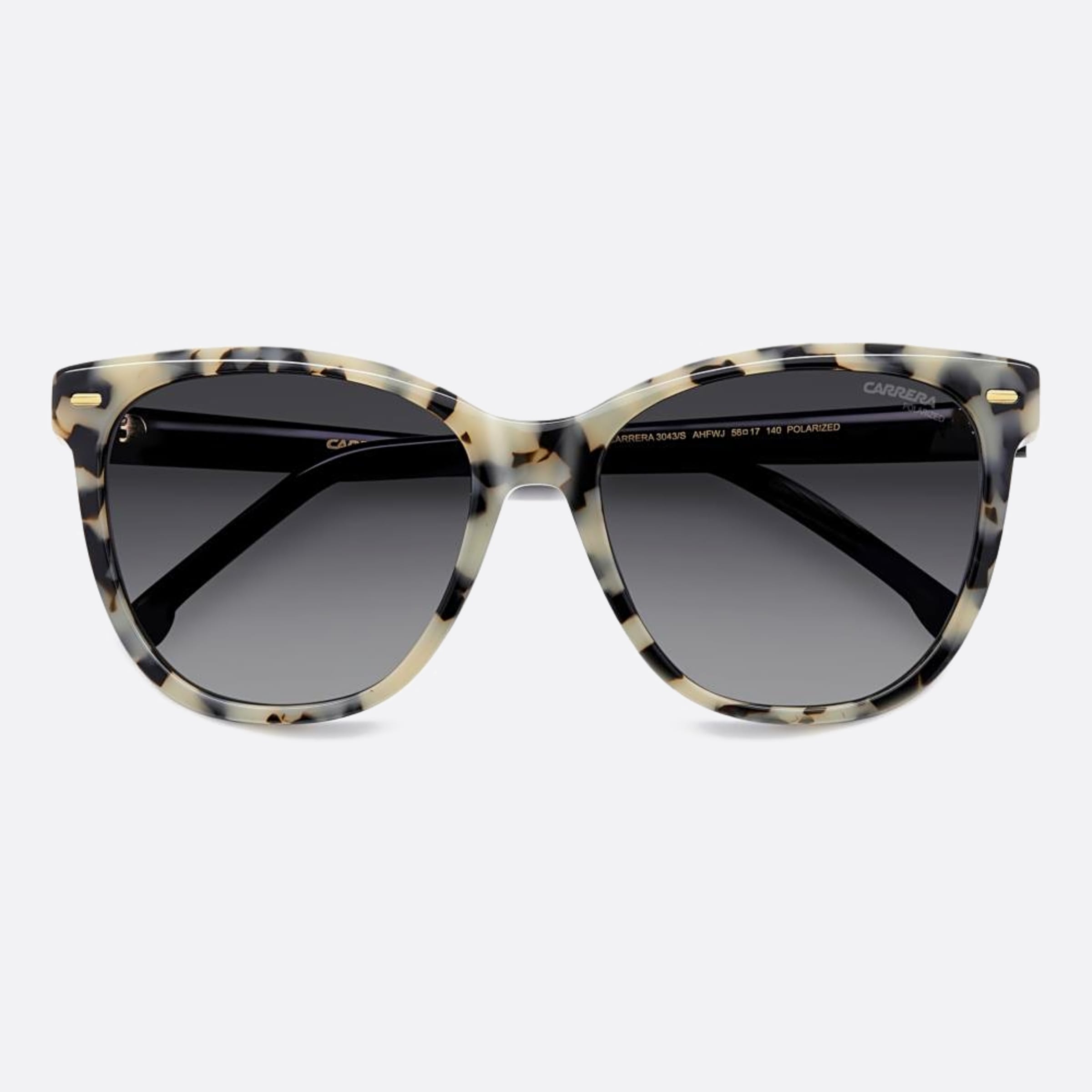 Carrera 56mm Carrera Ahf Havana Cat Eye Polarized Women Sunglasses - Main View