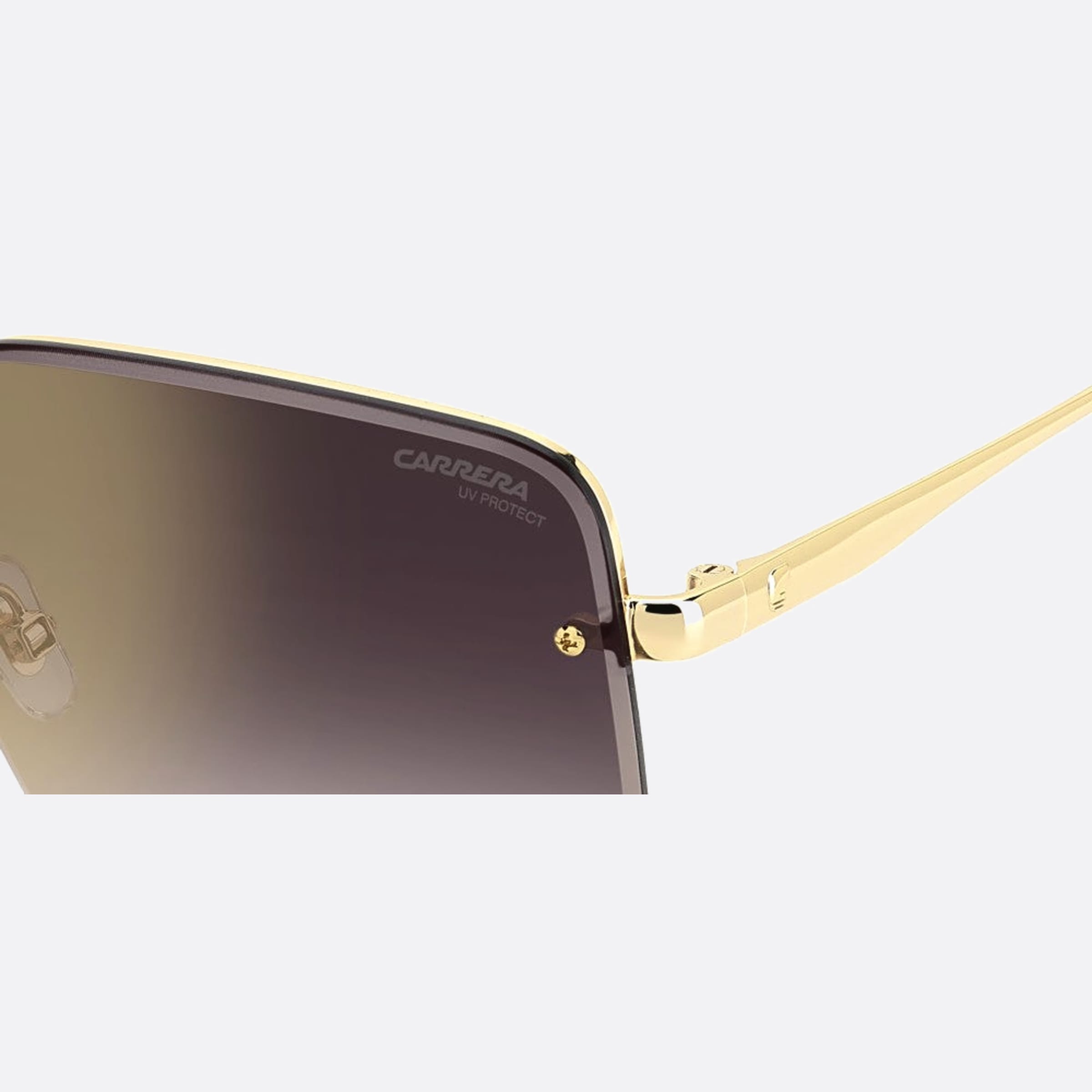 Carrera 61mm Carrera 0nr Gold Geometric Women Sunglasses - Detail View