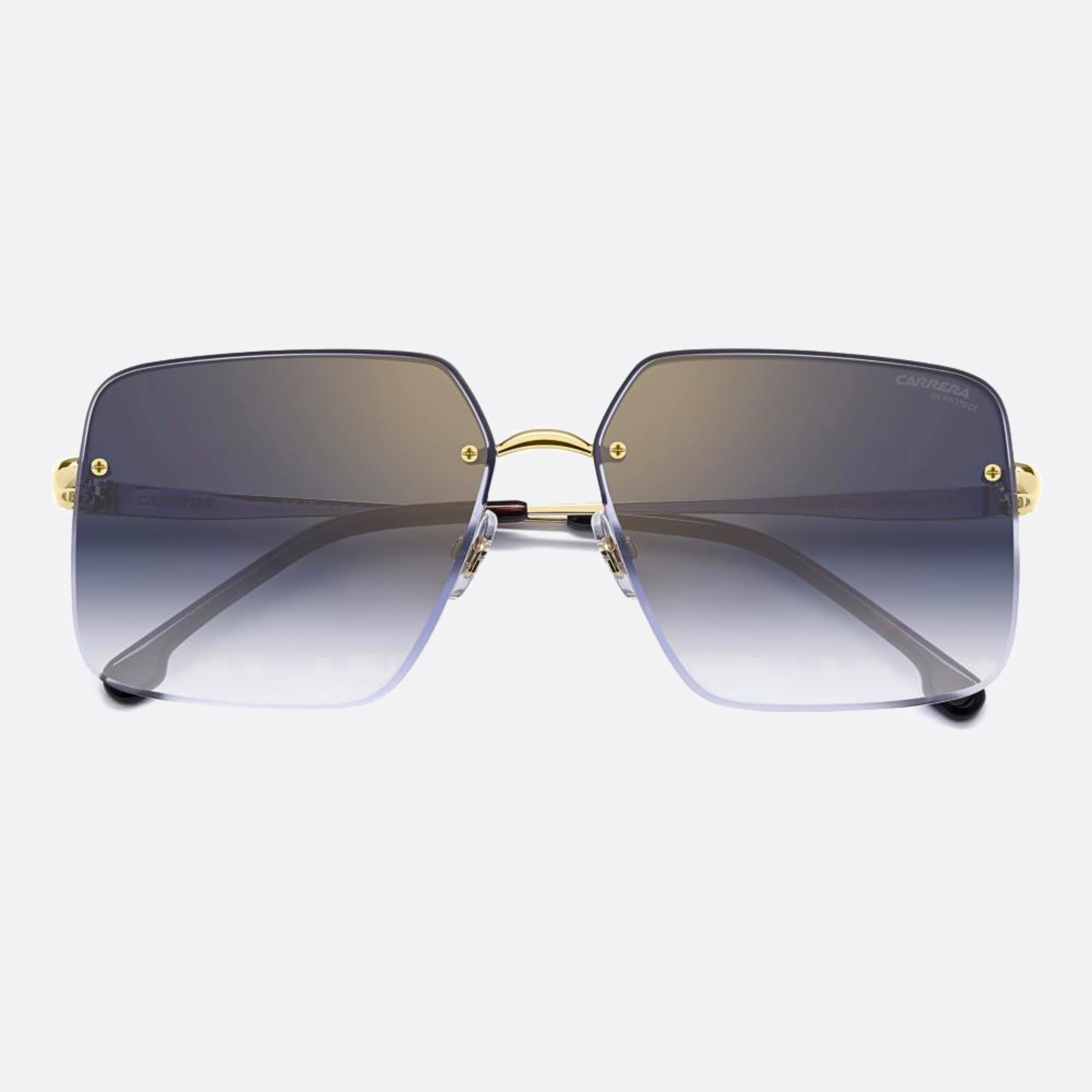 Carrera 61mm Carrera Dm2 Gold Geometric Women Sunglasses - Main View