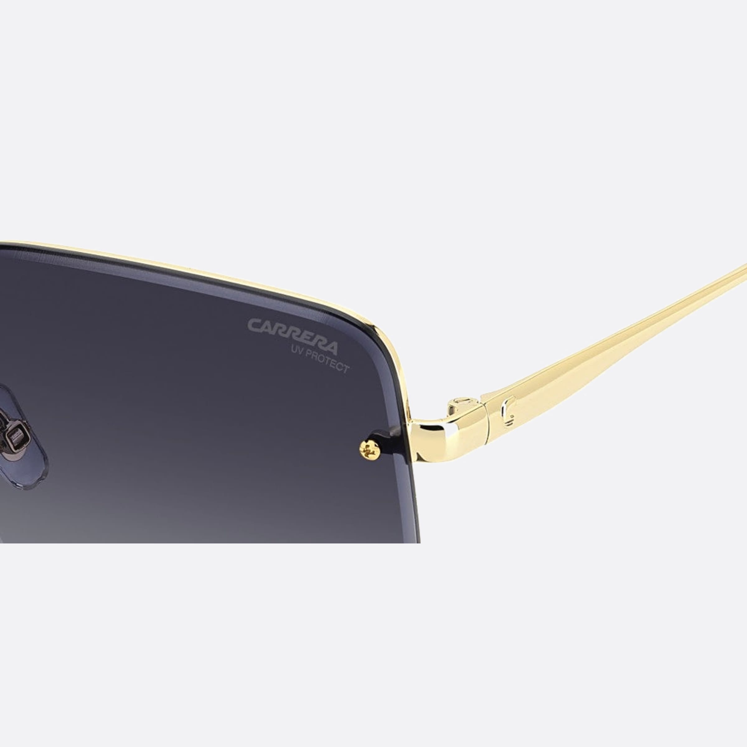 Carrera 61mm Carrera Rhl Gold Geometric Women Sunglasses - Detail View