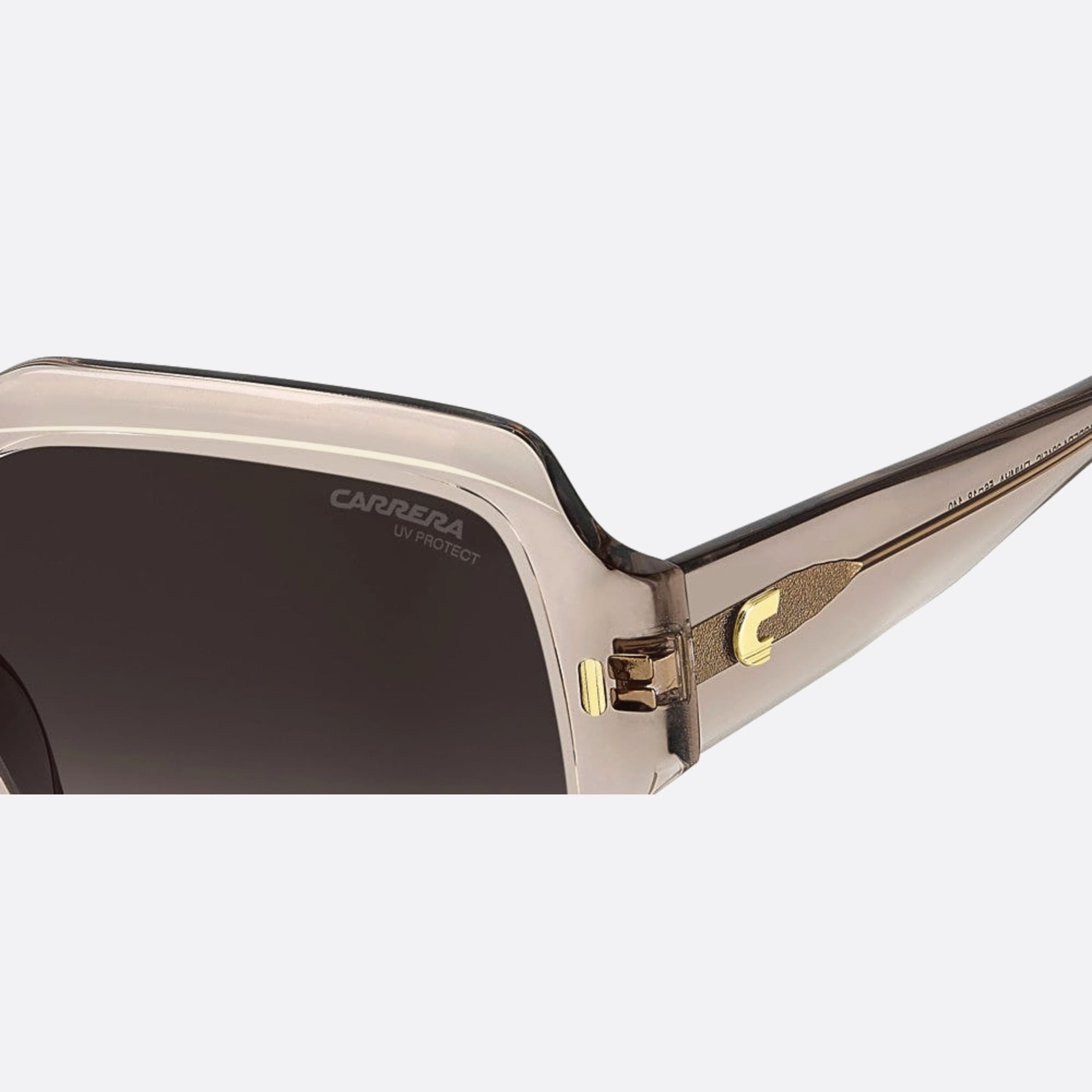 Carrera 56mm Carrera Fwm Brown Geometric Women Sunglasses - Detail View