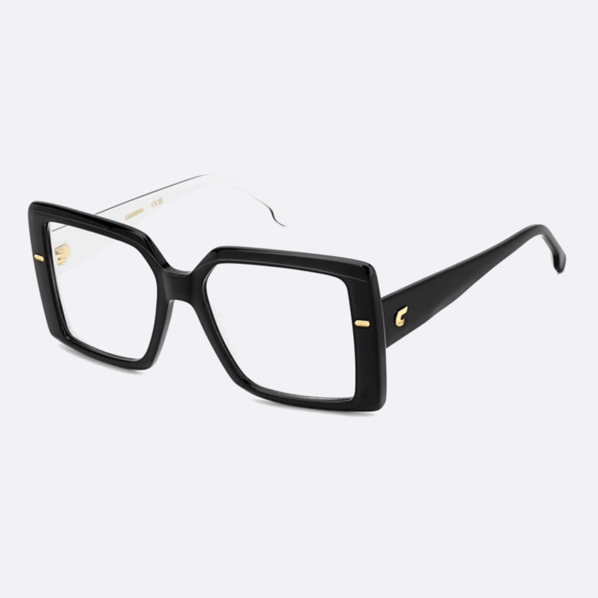 Carrera 54mm Carrera 80s Black Squared Women Eyeglasses - Side View