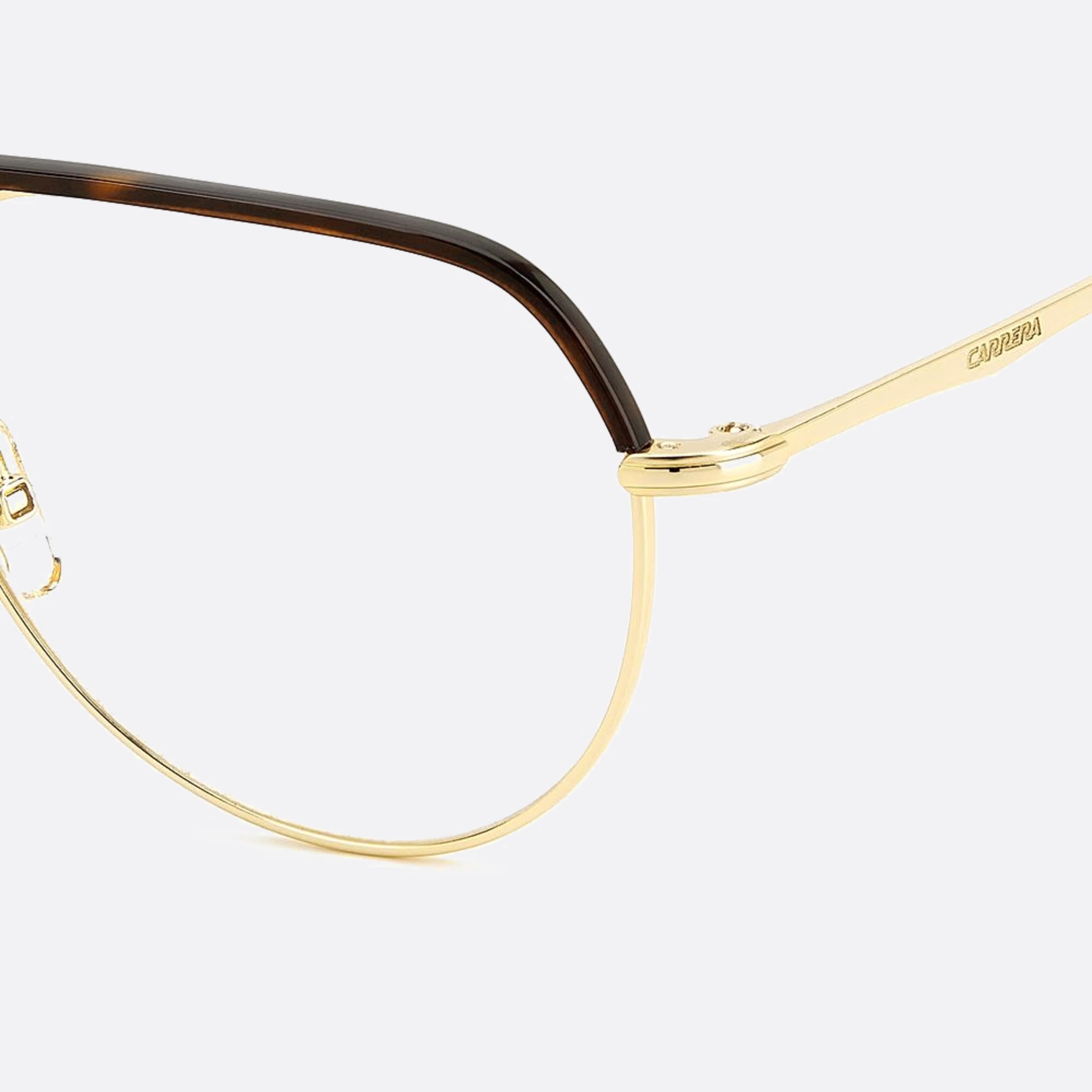 Carrera 55mm Carrera 06j Gold Pilot Unisex Eyeglasses - Additional Angle