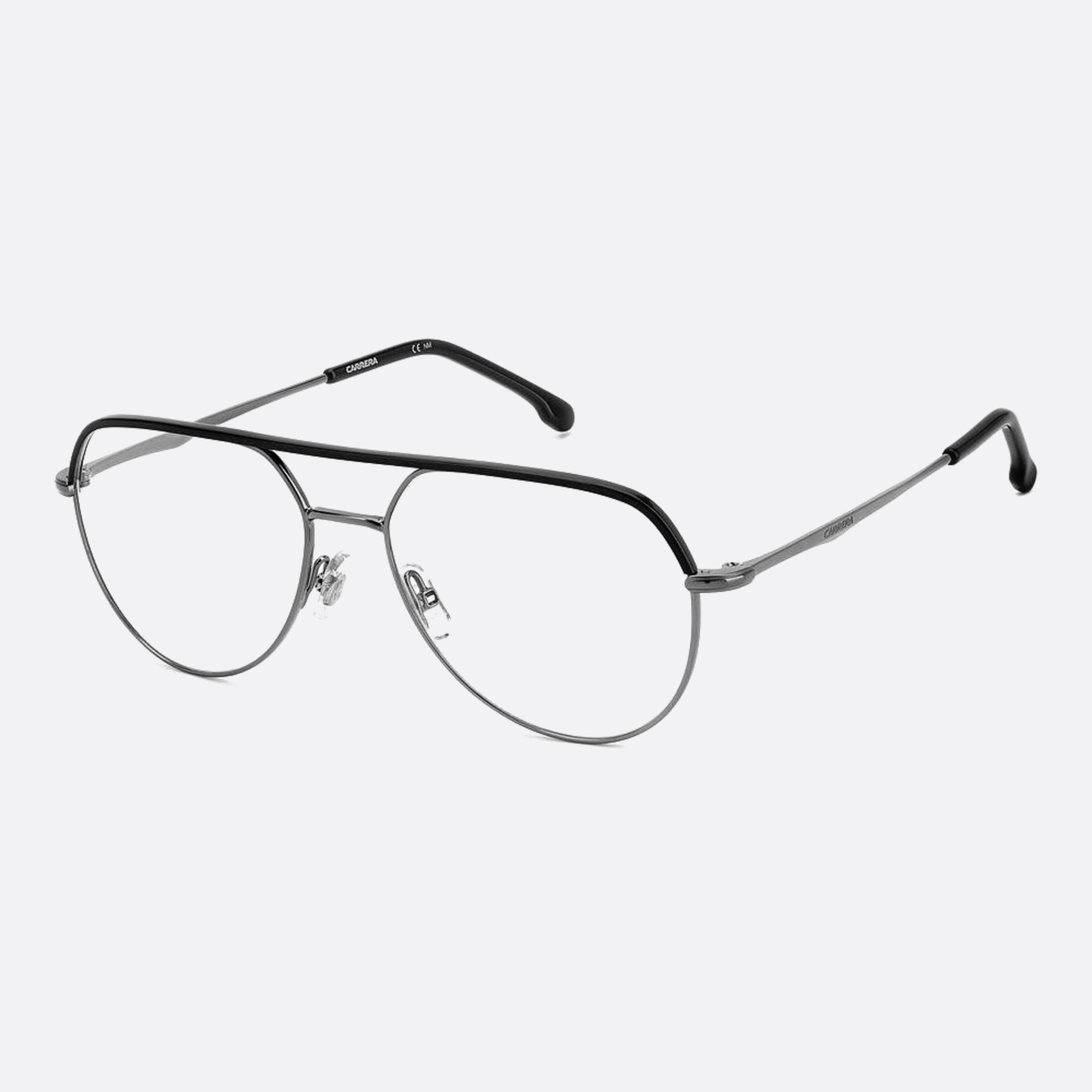 Carrera 55mm Carrera Kj1 Ruthenium Pilot Unisex Eyeglasses - Side View