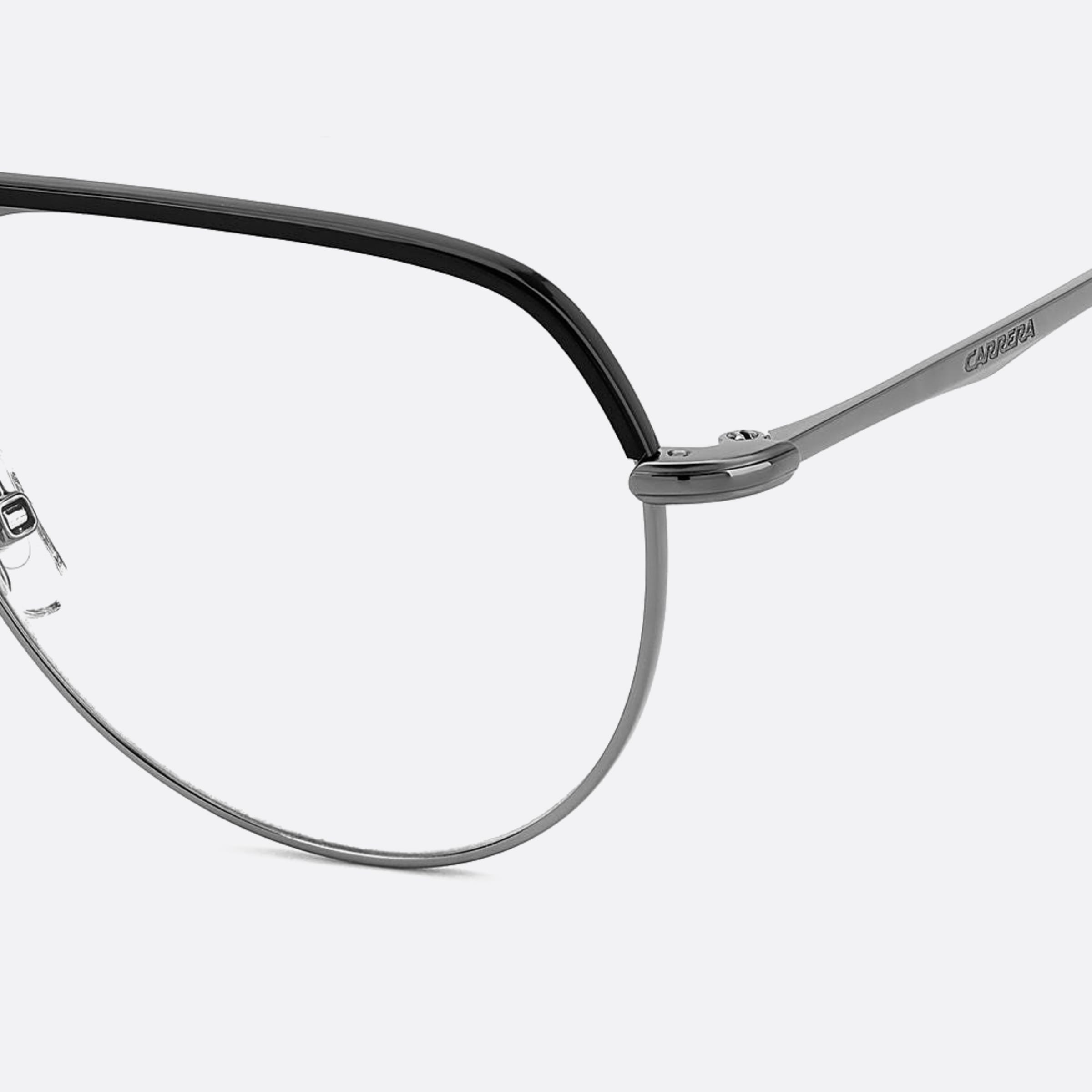 Carrera 55mm Carrera Kj1 Ruthenium Pilot Unisex Eyeglasses - Lifestyle Shot