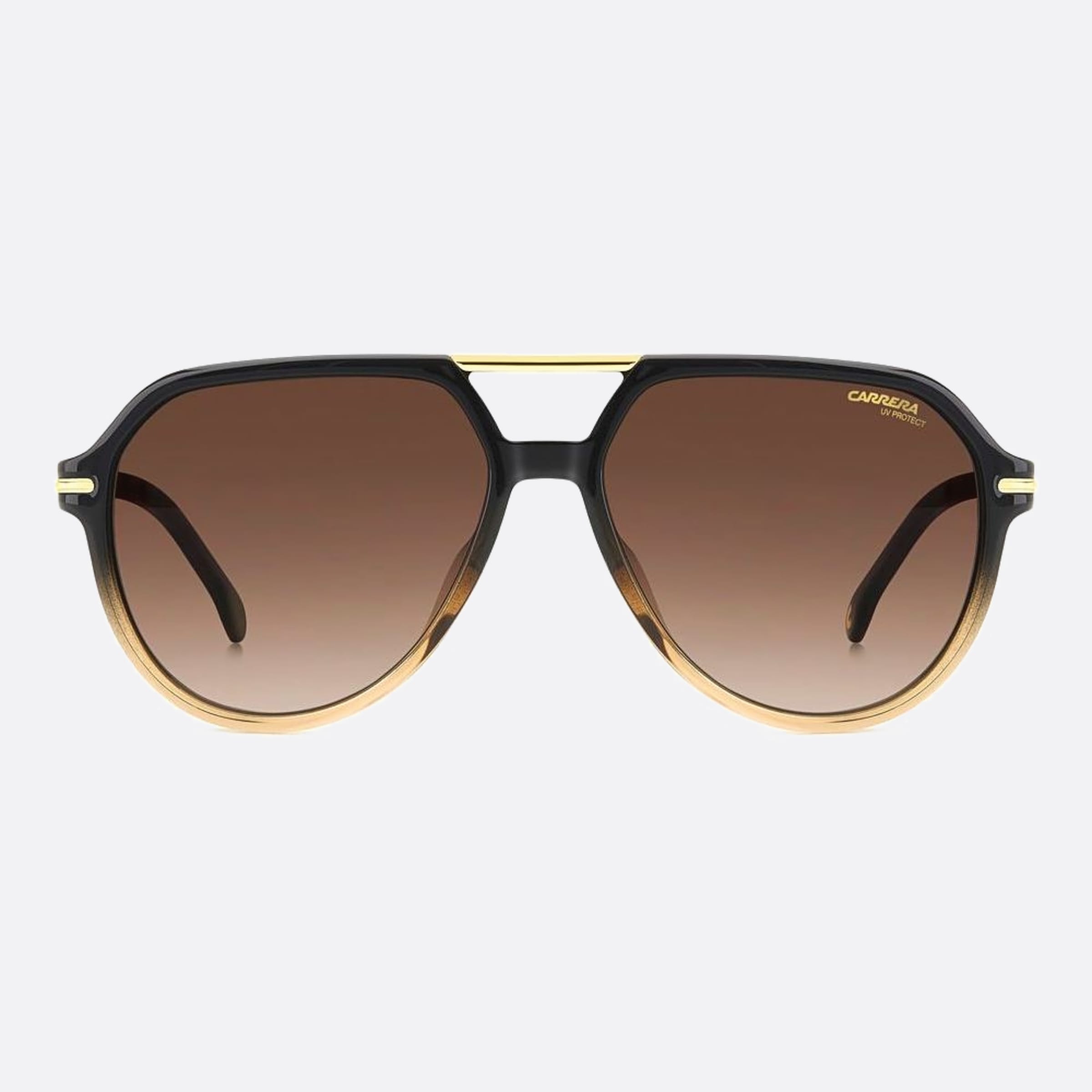 Carrera 58mm Carrera Yql Grey Pilot Men Sunglasses - Main View