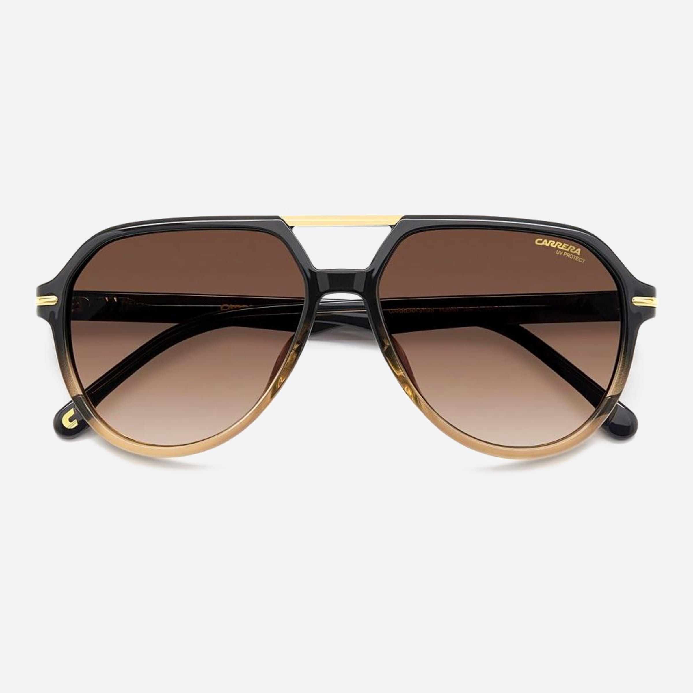 Carrera 58mm Carrera Yql Grey Pilot Men Sunglasses - Additional Angle