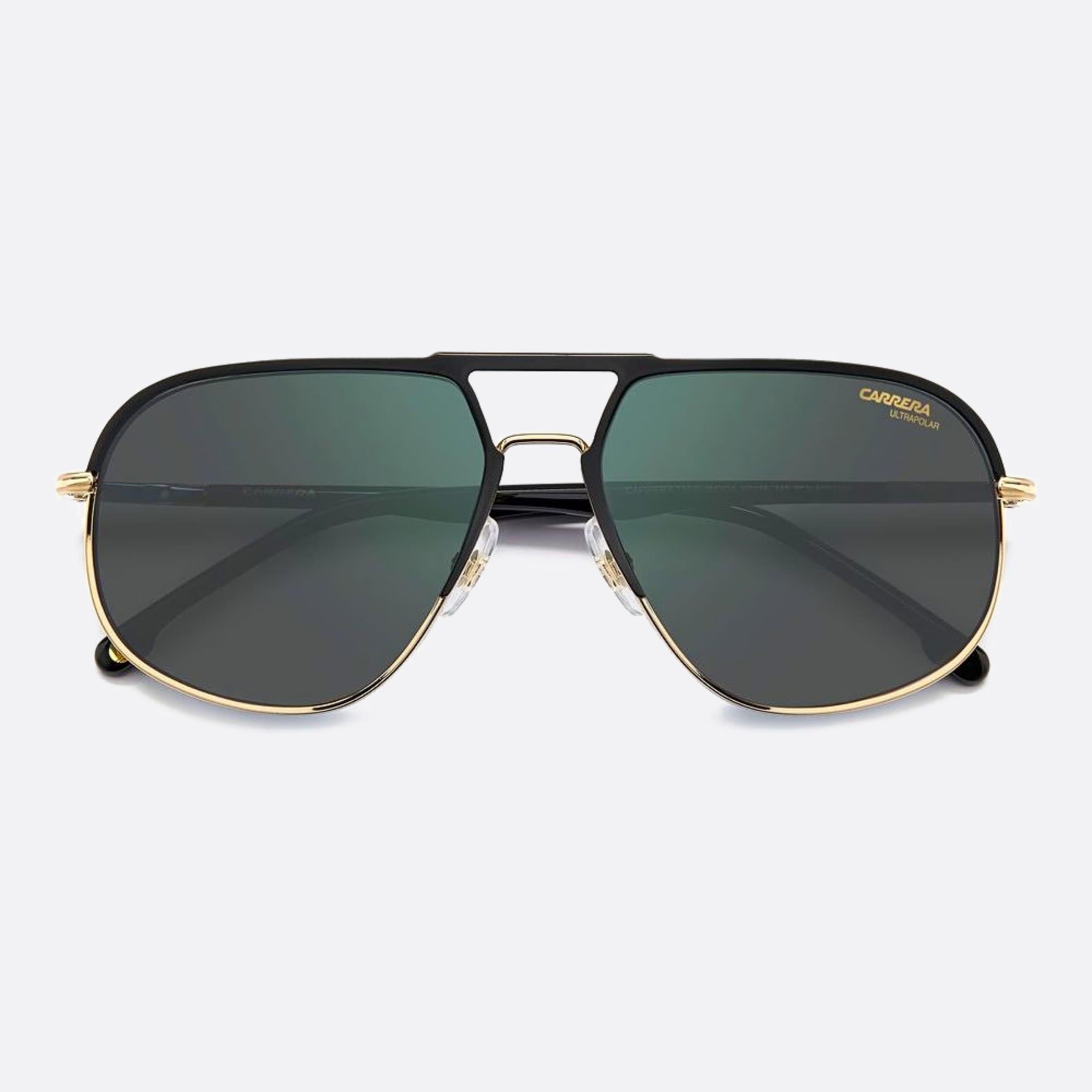 Carrera 60mm Carrera 2m2 Black Geometric Polarized Men Sunglasses - Detail View