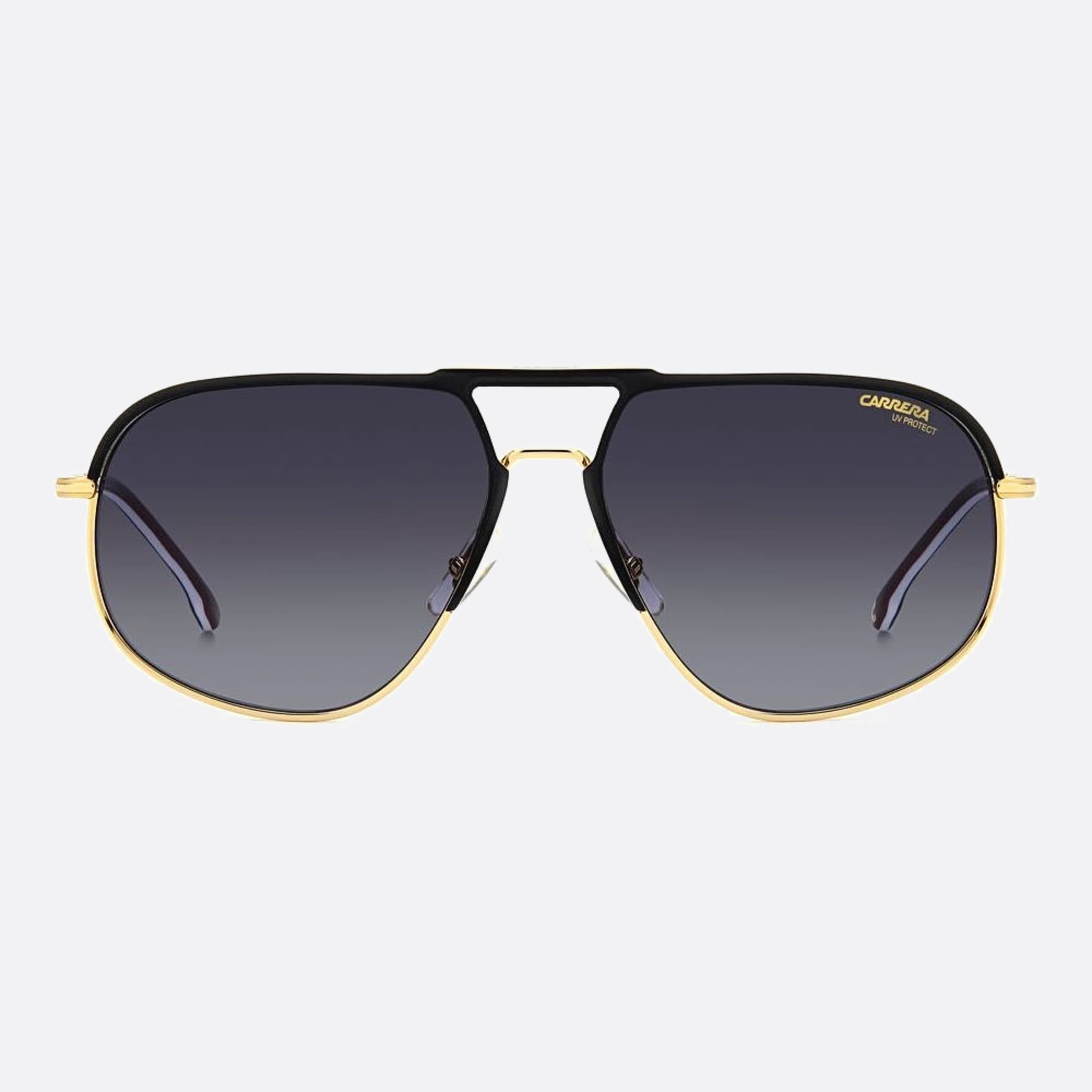 Carrera 60mm Carrera I46 Black Geometric Men Sunglasses - Main View