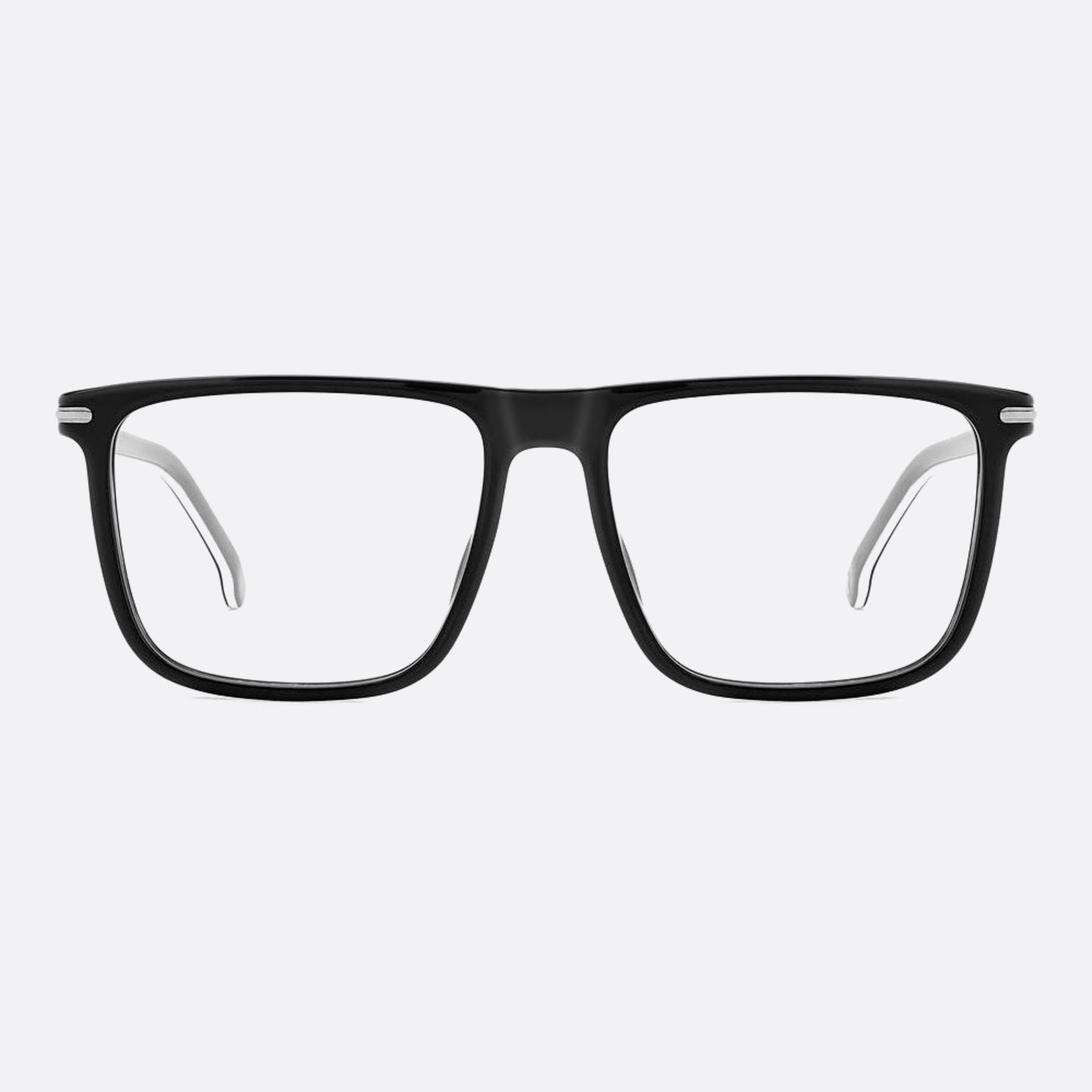 Carrera 56mm Carrera Black Squared Men Eyeglasses - Main View