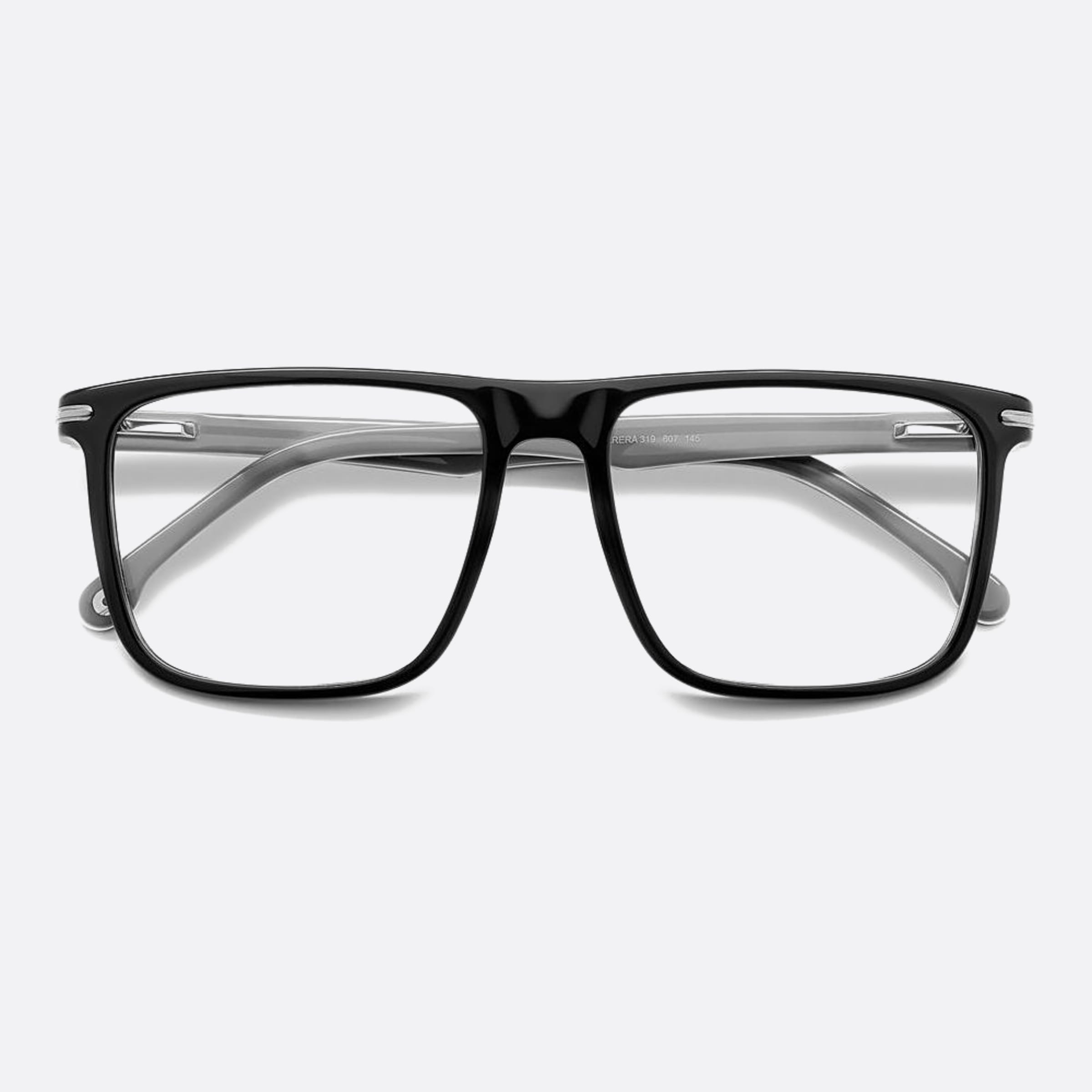 Carrera 56mm Carrera Black Squared Men Eyeglasses - Lifestyle Shot