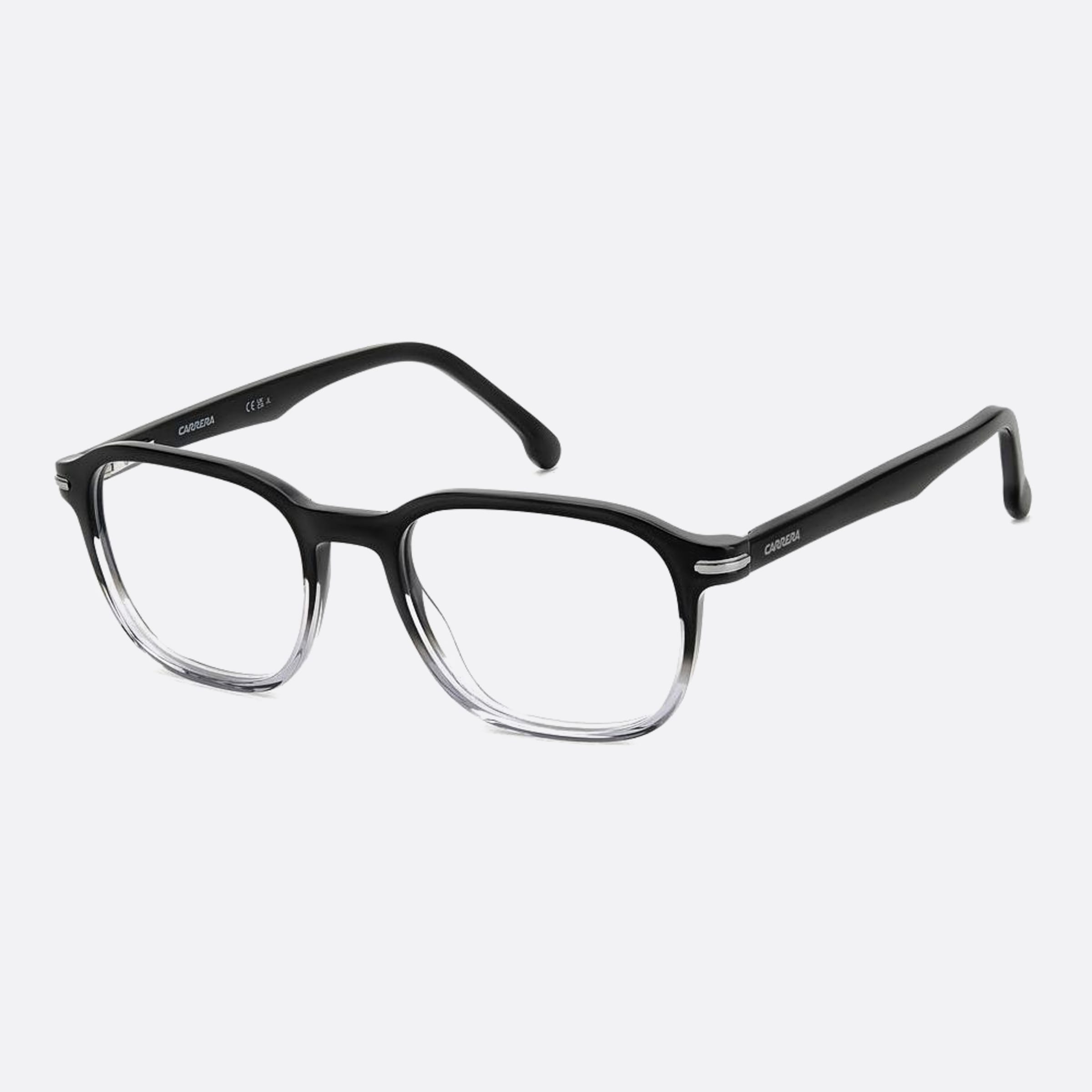 Carrera 51mm Carrera 08a Grey Squared Men Eyeglasses - Side View