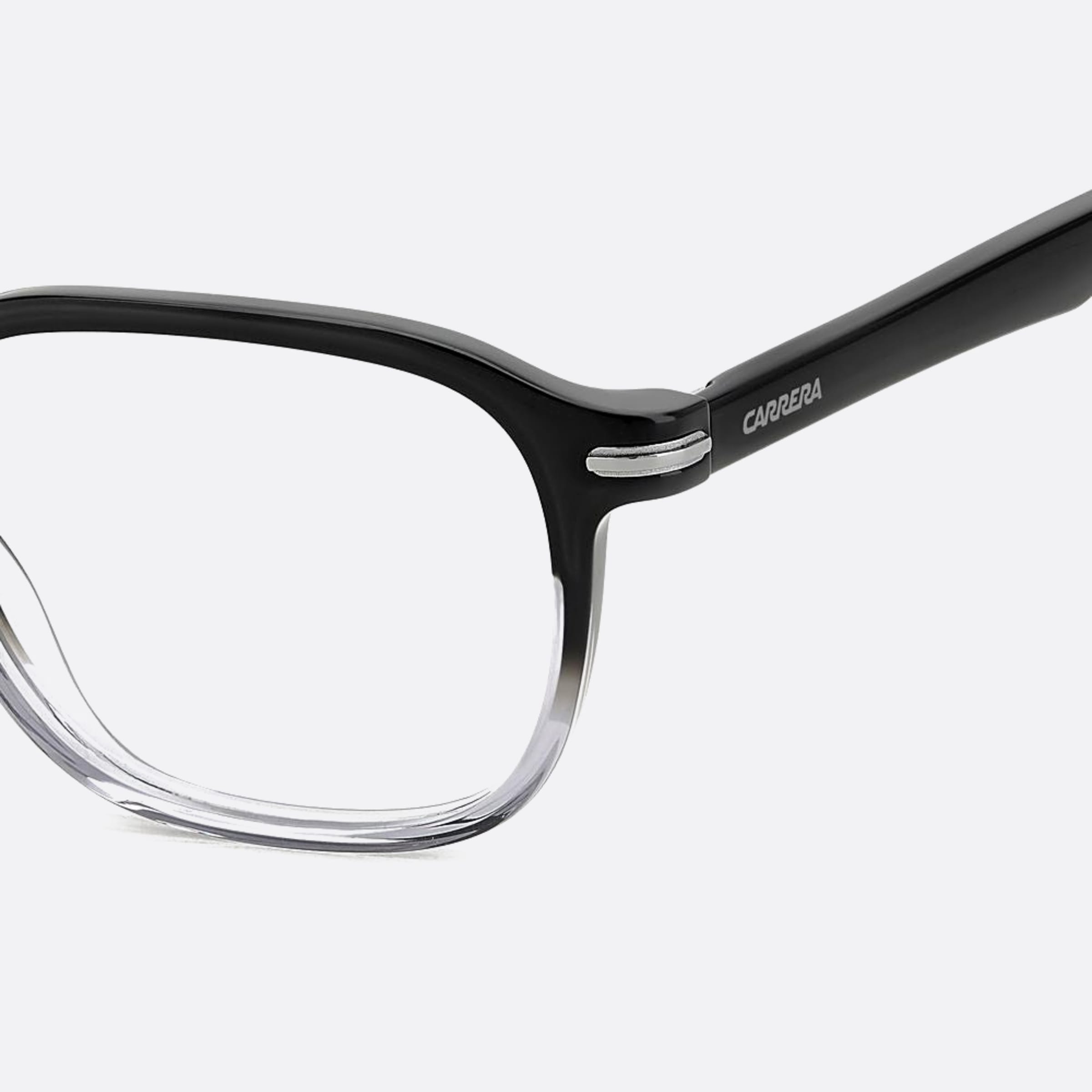 Carrera 51mm Carrera 08a Grey Squared Men Eyeglasses - Detail View