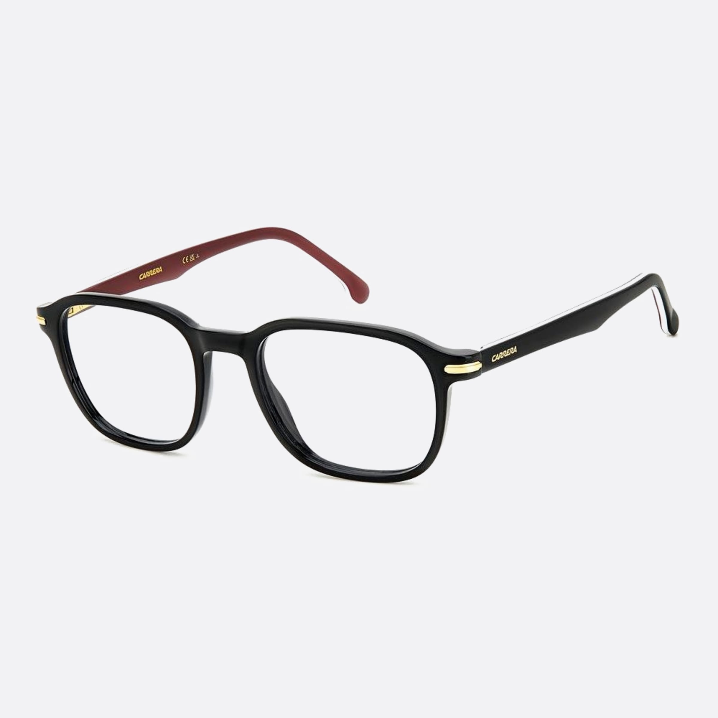 Carrera 51mm Carrera Guu Red Squared Men Eyeglasses - Side View