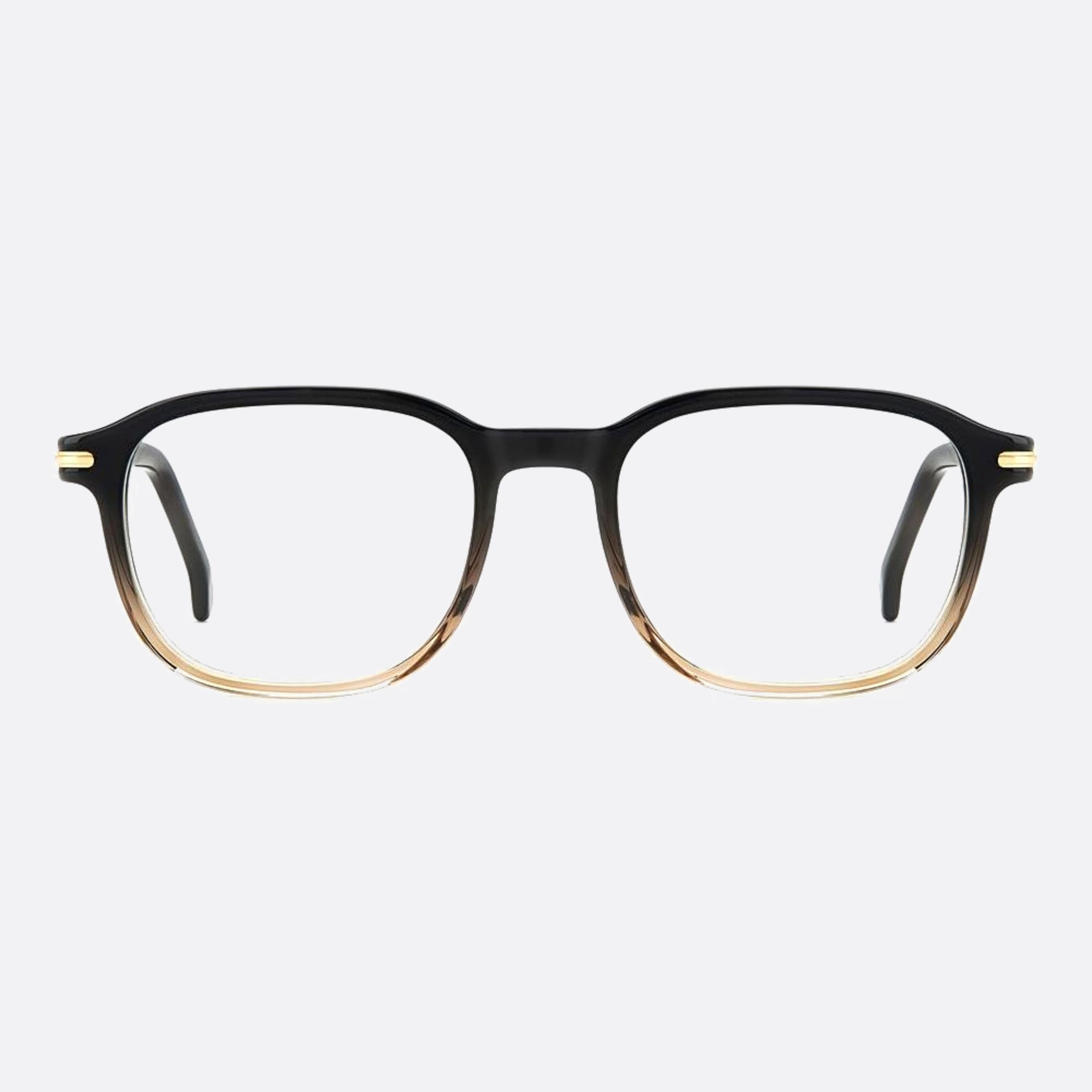 Carrera 51mm Carrera Yql Grey Squared Men Eyeglasses - Main View