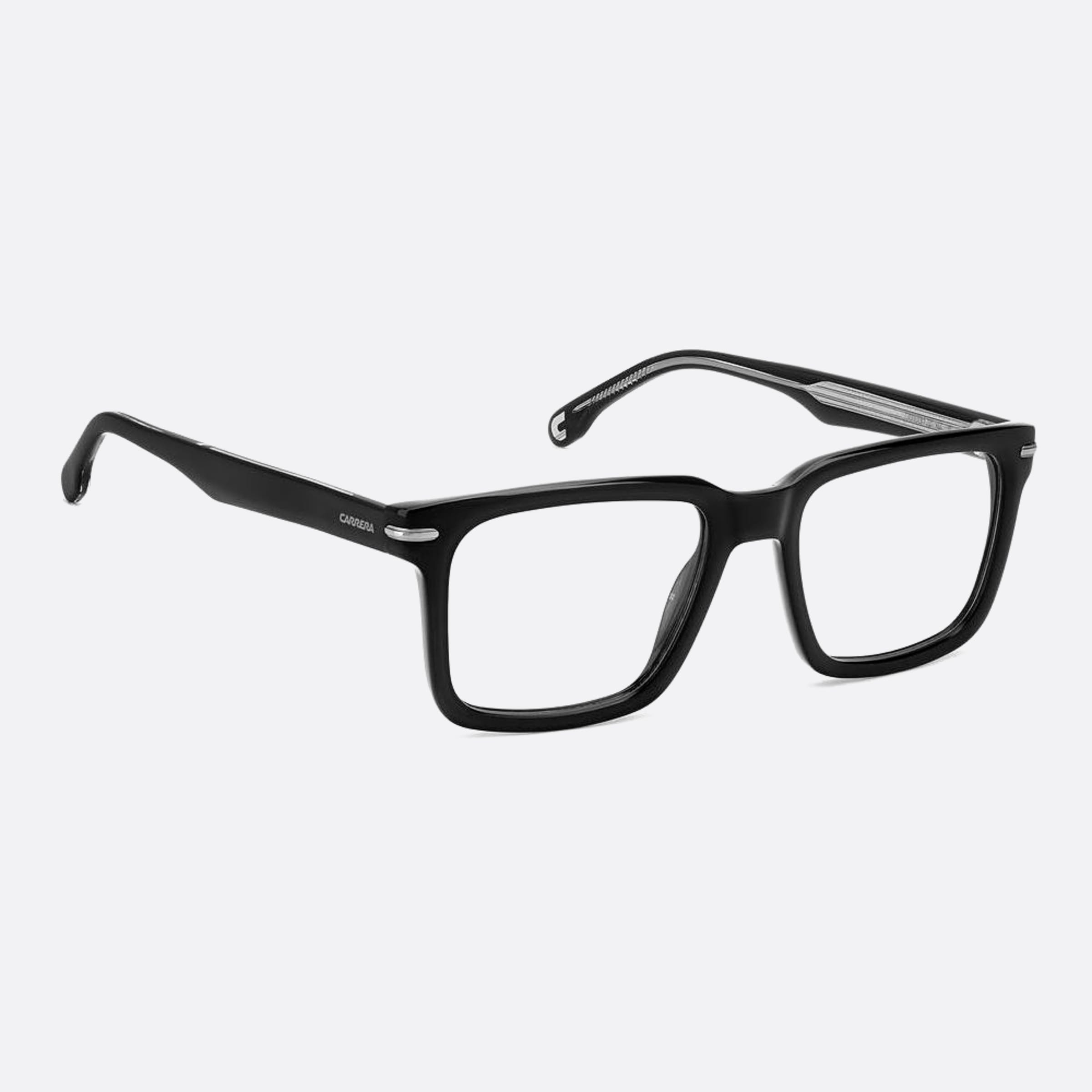 Carrera 53mm Carrera Black Squared Men Eyeglasses - Lifestyle Shot