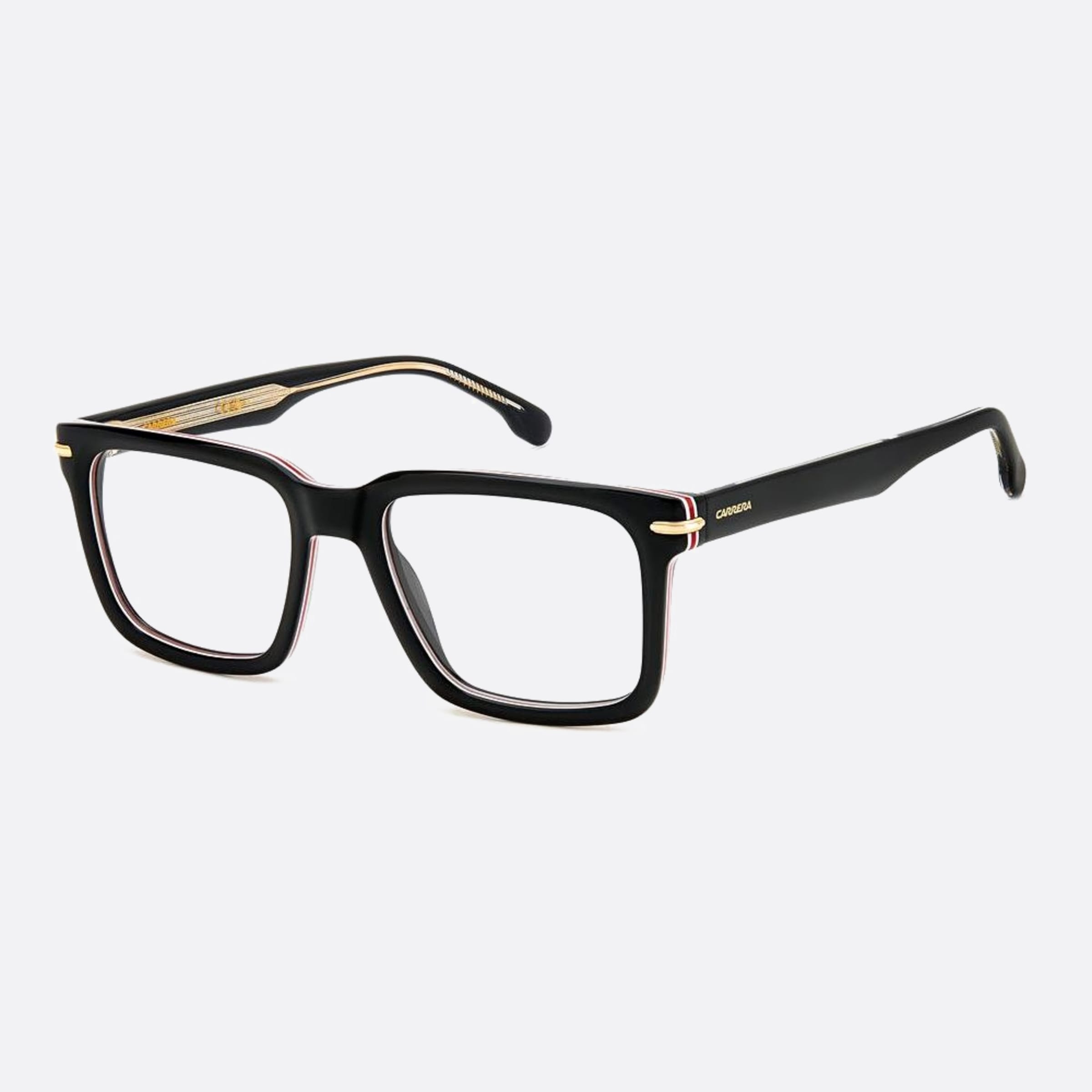 Carrera 53mm Carrera M4p Black Squared Men Eyeglasses - Side View