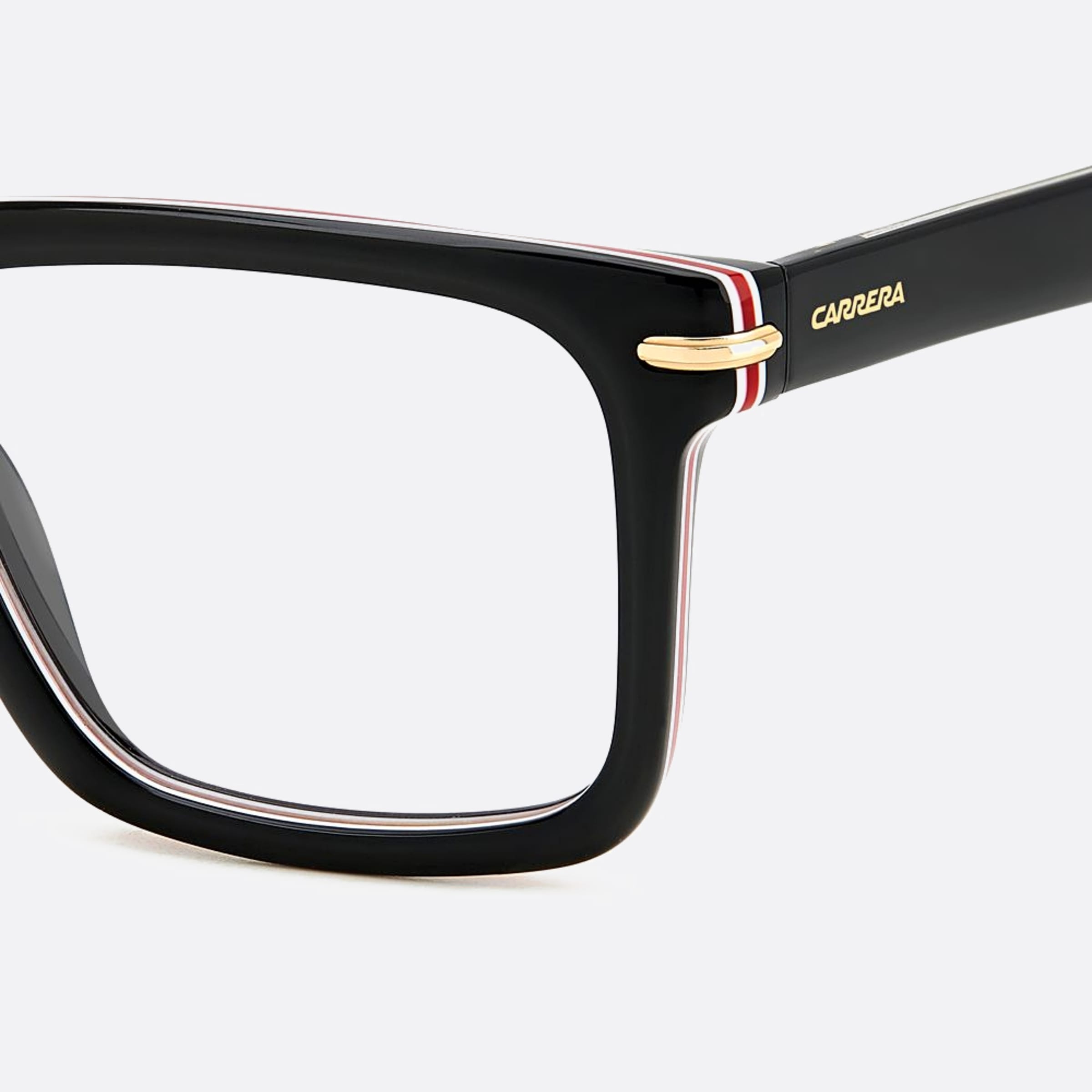 Carrera 53mm Carrera M4p Black Squared Men Eyeglasses - Additional Angle