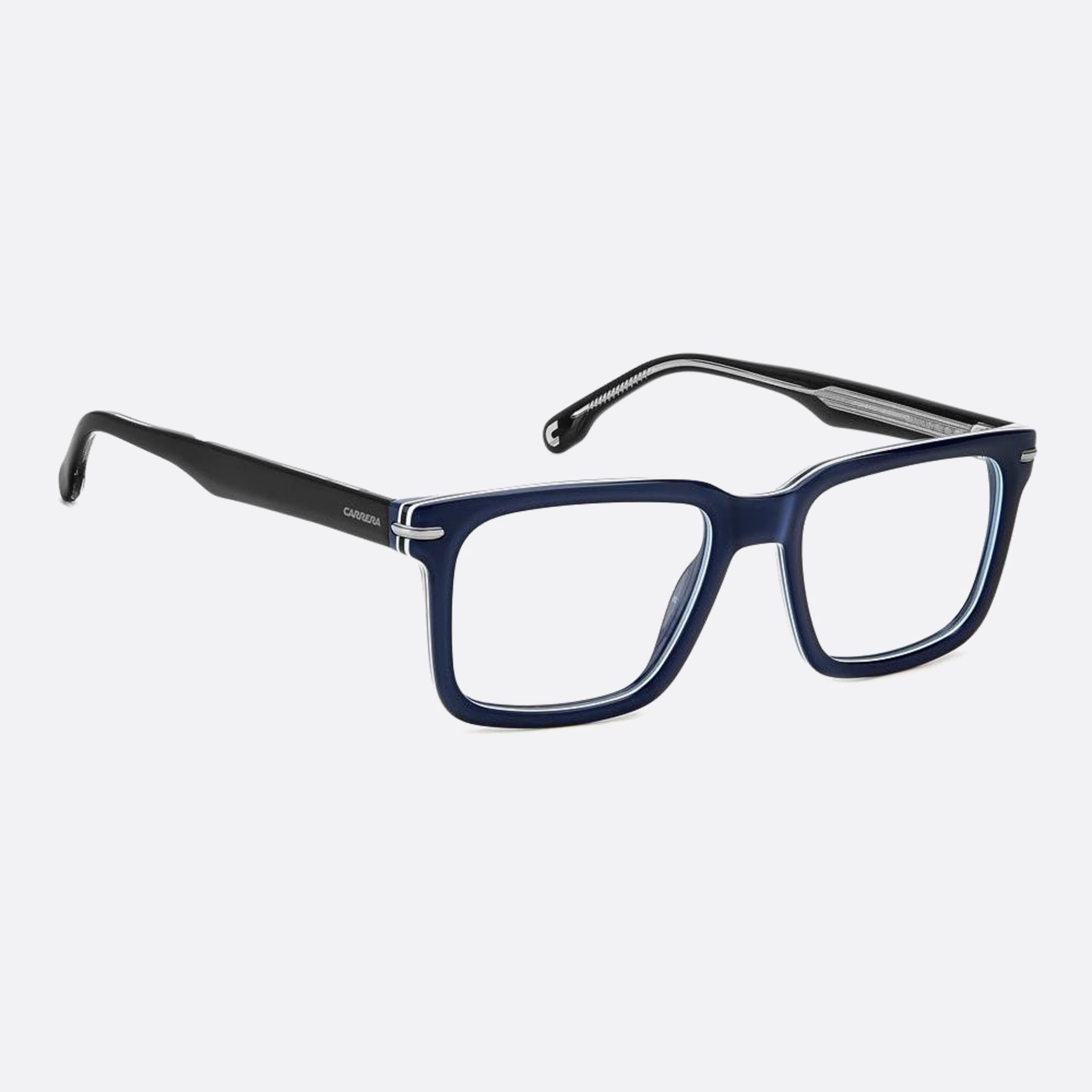 Carrera 53mm Carrera Y00 Blue Squared Men Eyeglasses - Additional Angle