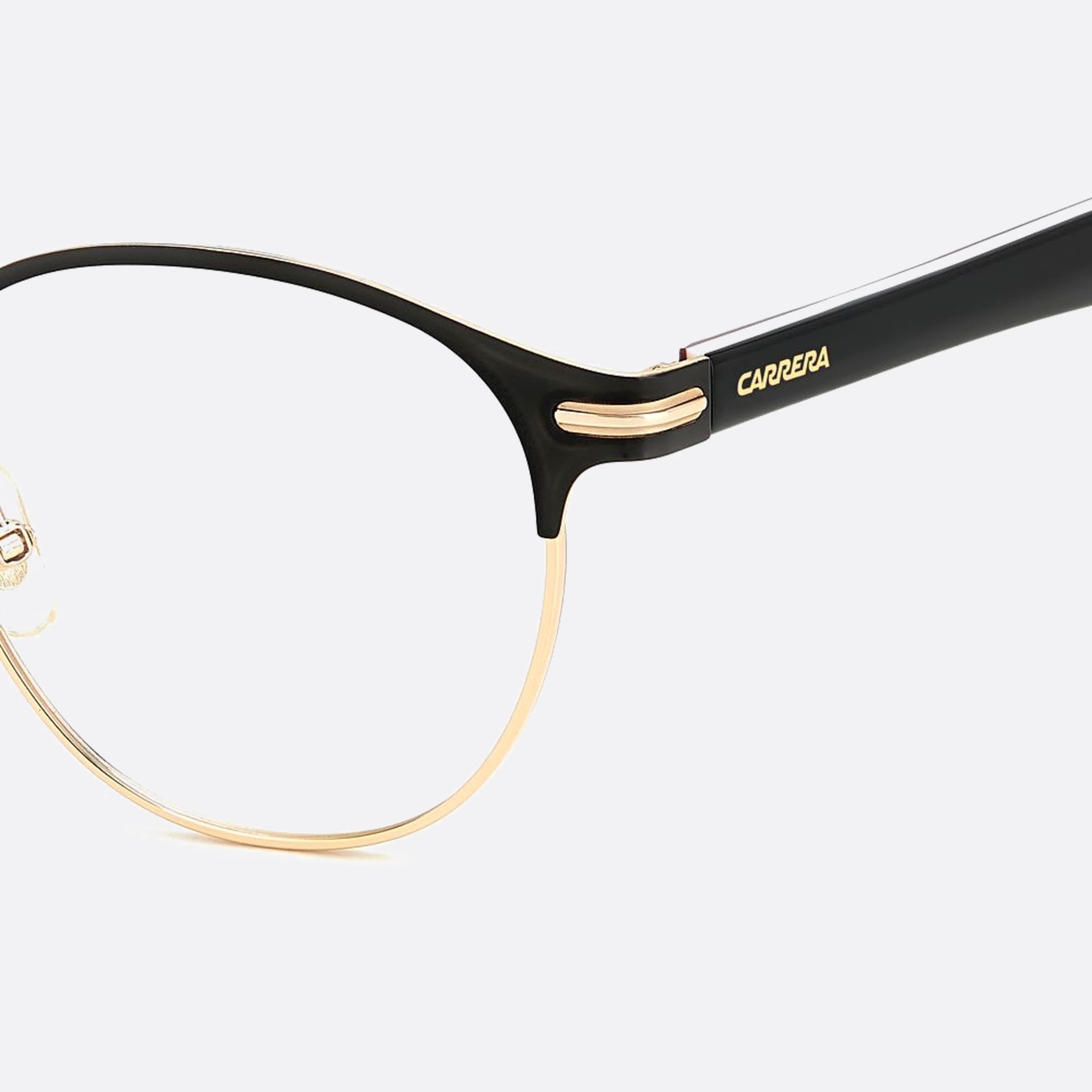 Carrera 50mm Carrera I46 Black Round Men Eyeglasses - Lifestyle Shot