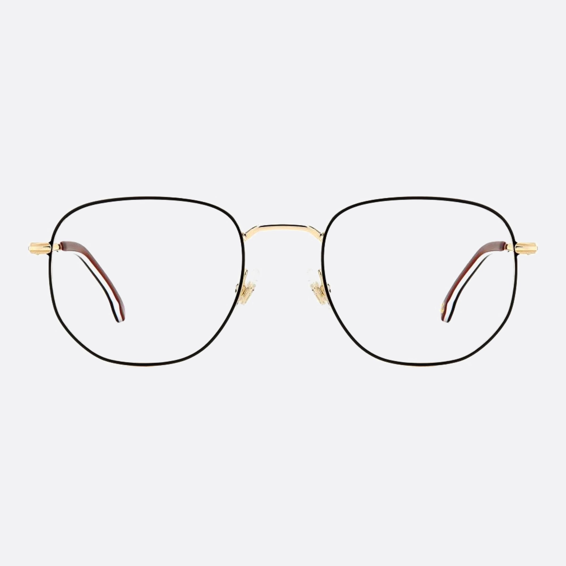 Carrera 51mm Carrera I46 Black Geometric Men Eyeglasses - Main View