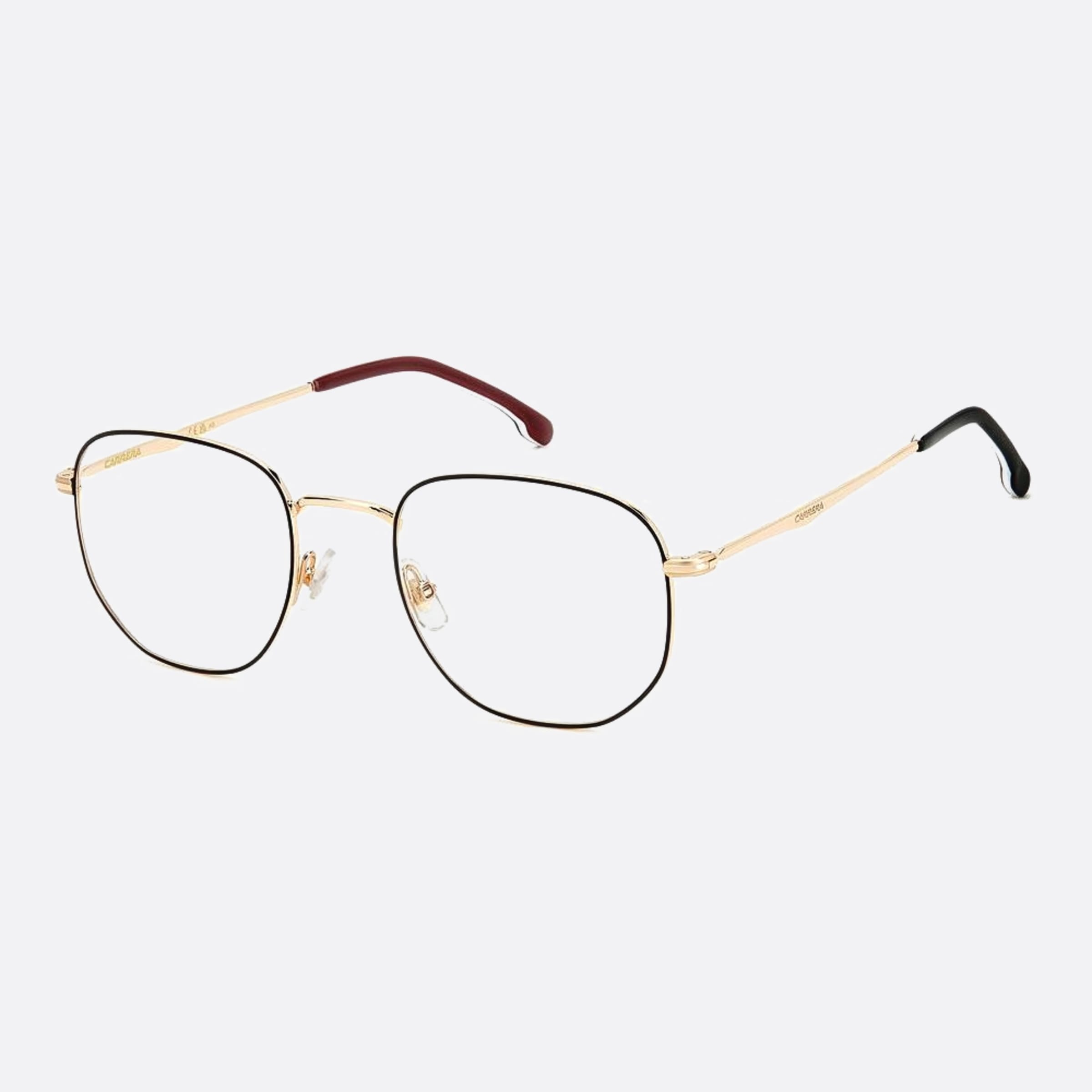 Carrera 51mm Carrera I46 Black Geometric Men Eyeglasses - Side View