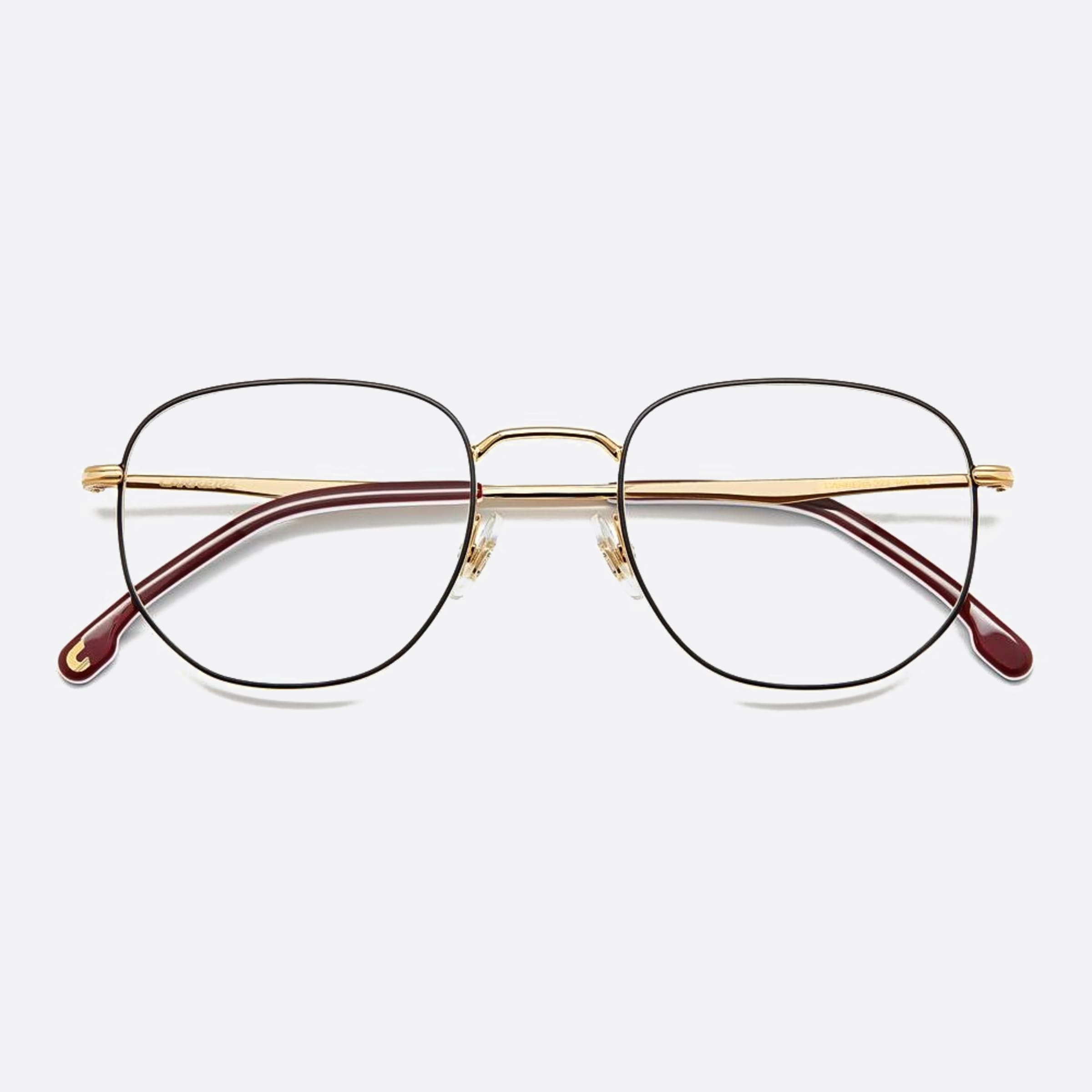 Carrera 51mm Carrera I46 Black Geometric Men Eyeglasses - Additional Angle