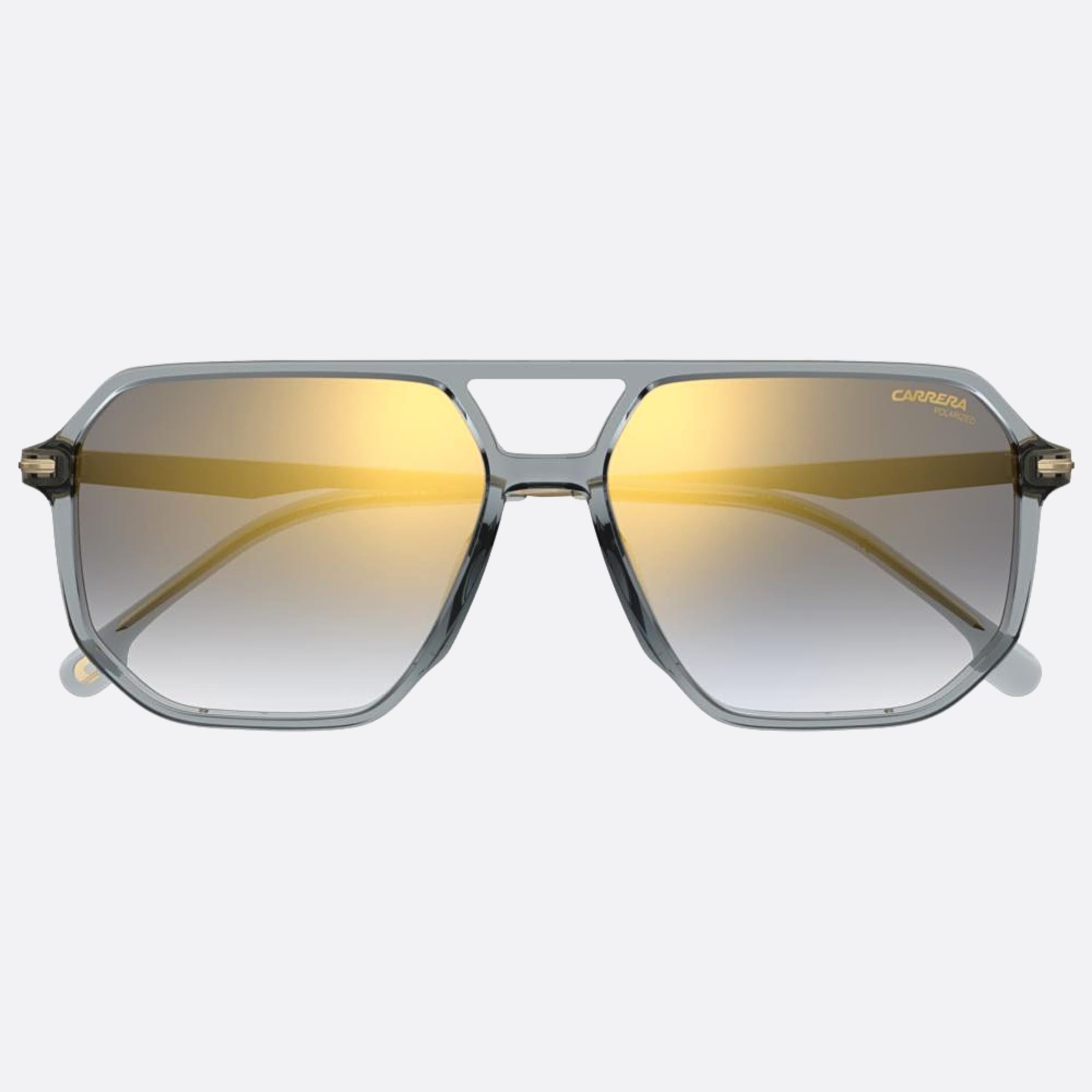 Carrera 59mm Carrera Kb7 Grey Geometric Men Sunglasses - Main View